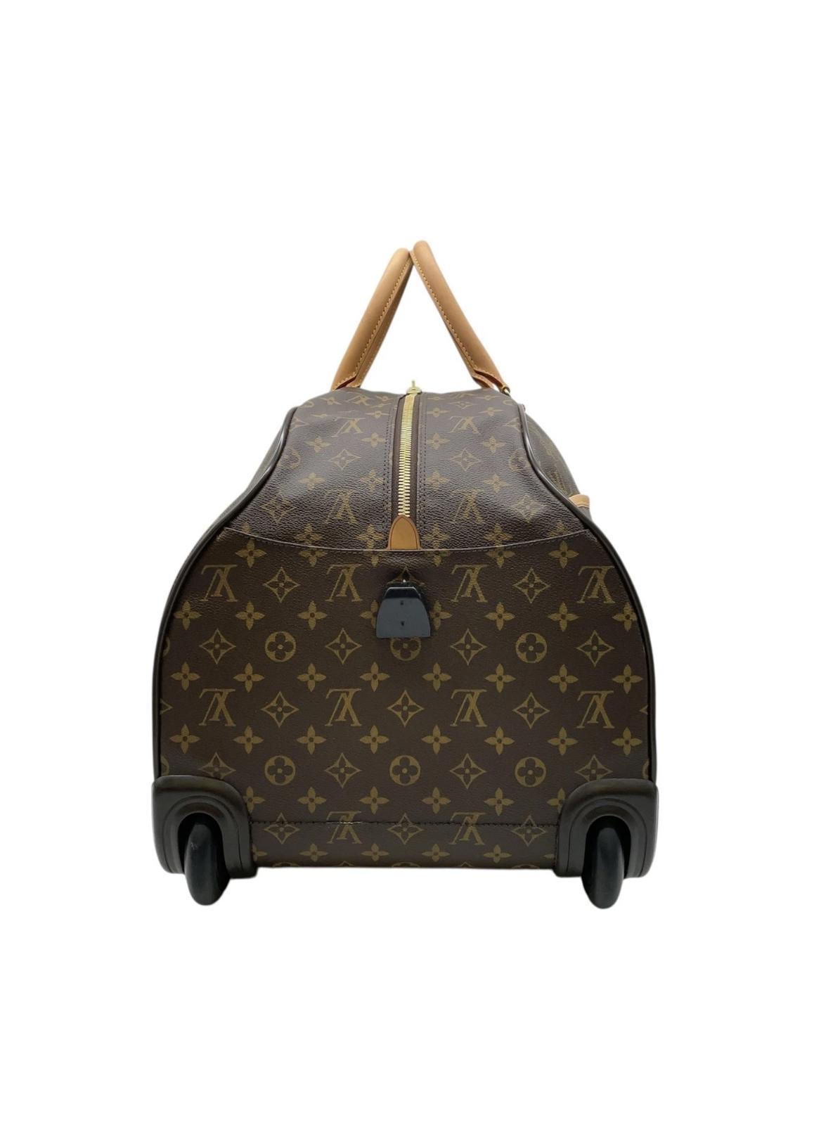 Auth Louis Vuitton Monogram Eole 60 Boston Travel Bag