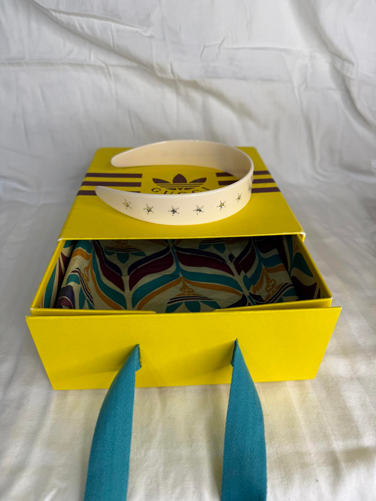 Gucci Adidas Star Rhinestone Headband