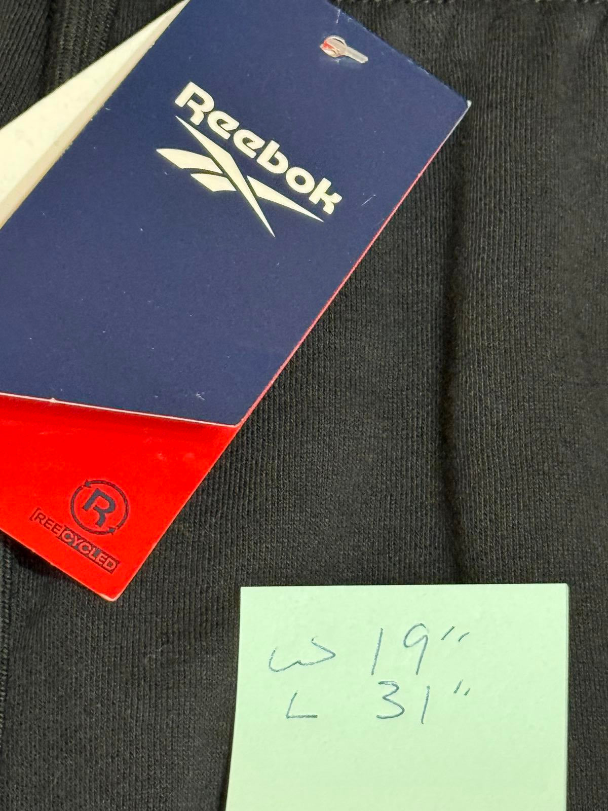 New Reebok Identity Logo Fleece Joggers Size XXL