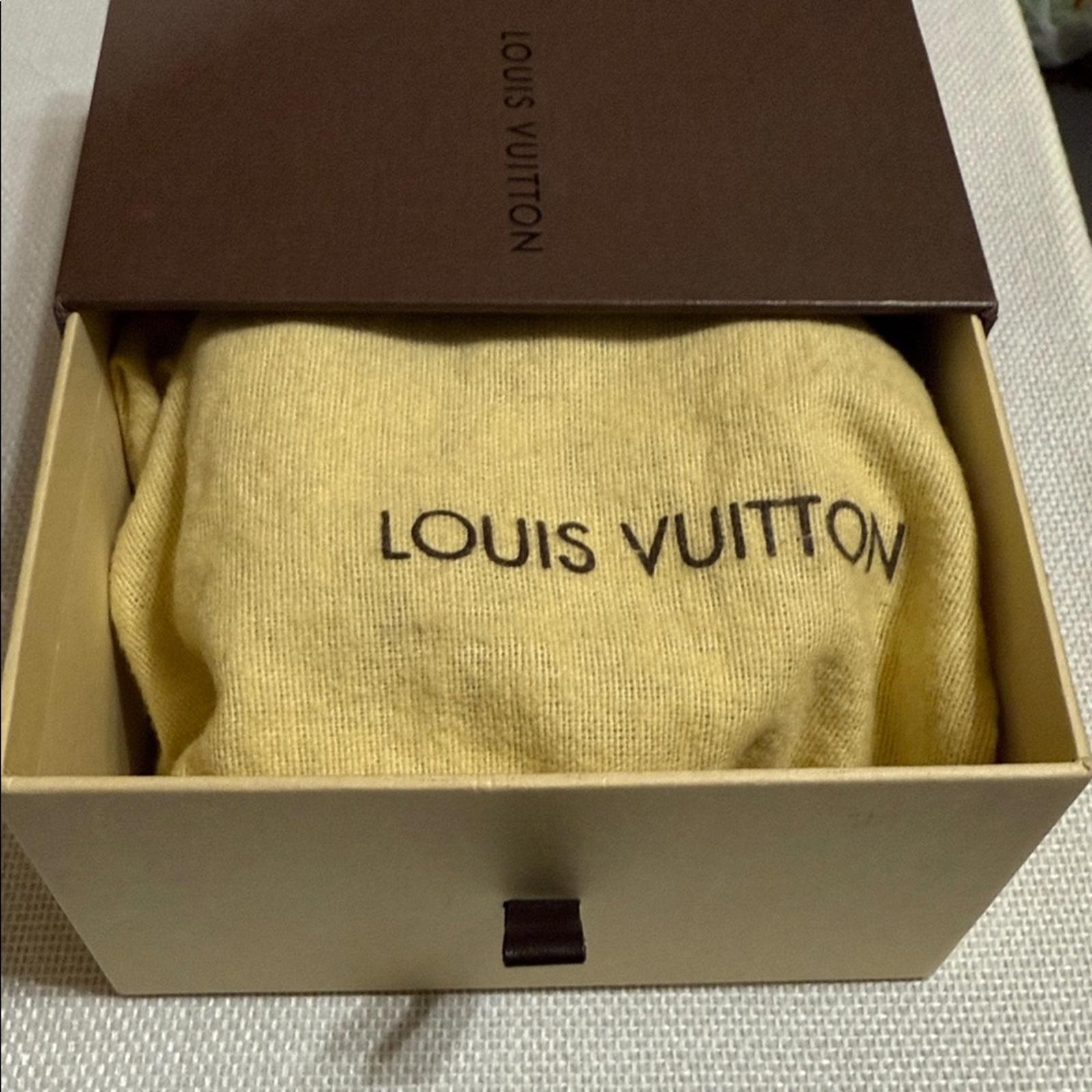 Louis Vuitton Large Blue Epi Leather Jewelry Case