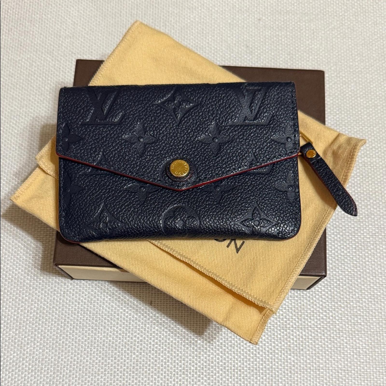 Louis Vuitton Marine Rouge Key Cles/Card Wallet