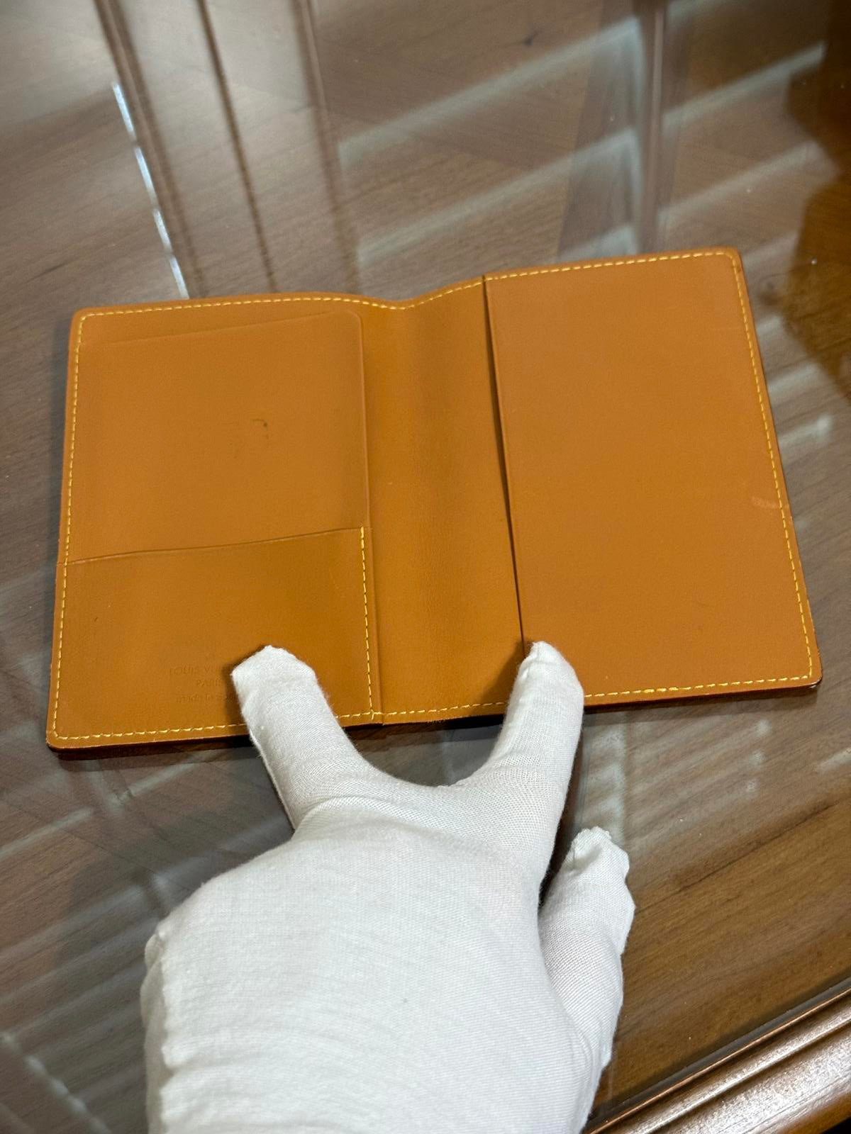 Louis Vuitton Nomade Leather Couverture Passport Case