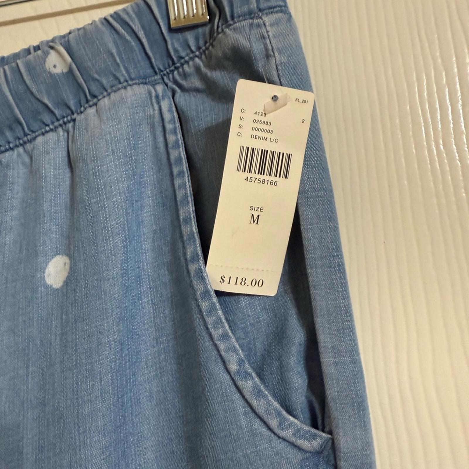 New Anthropologie Light Blue Casual Pants M