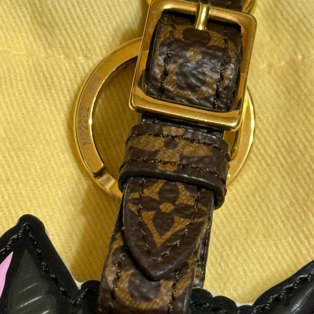 Louis Vuitton Leather Cat Gram by Grace Coddington Bag Charm/Keychain