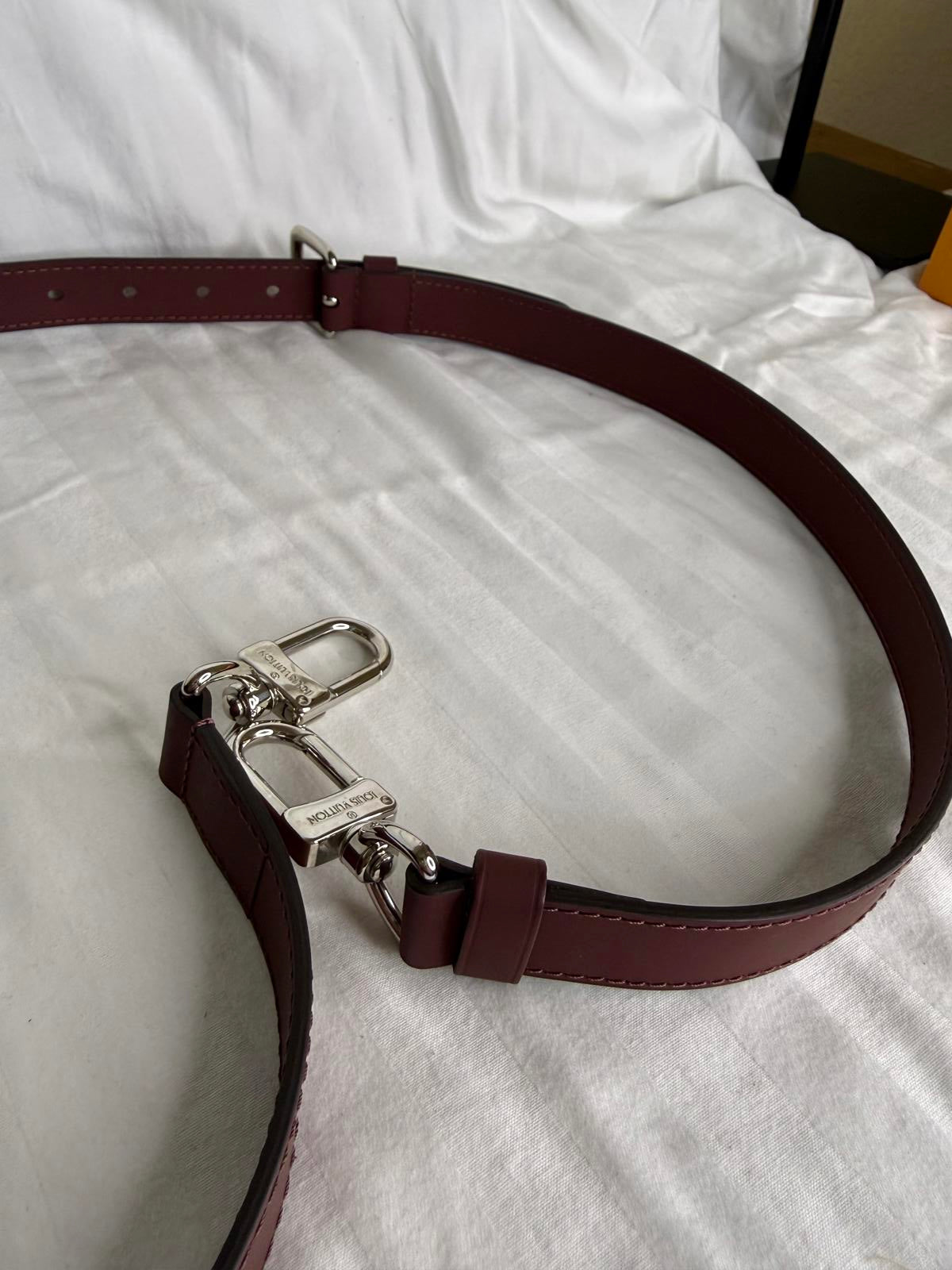 Louis Vuitton Keepall Bandouliere Leather Shoulder Strap