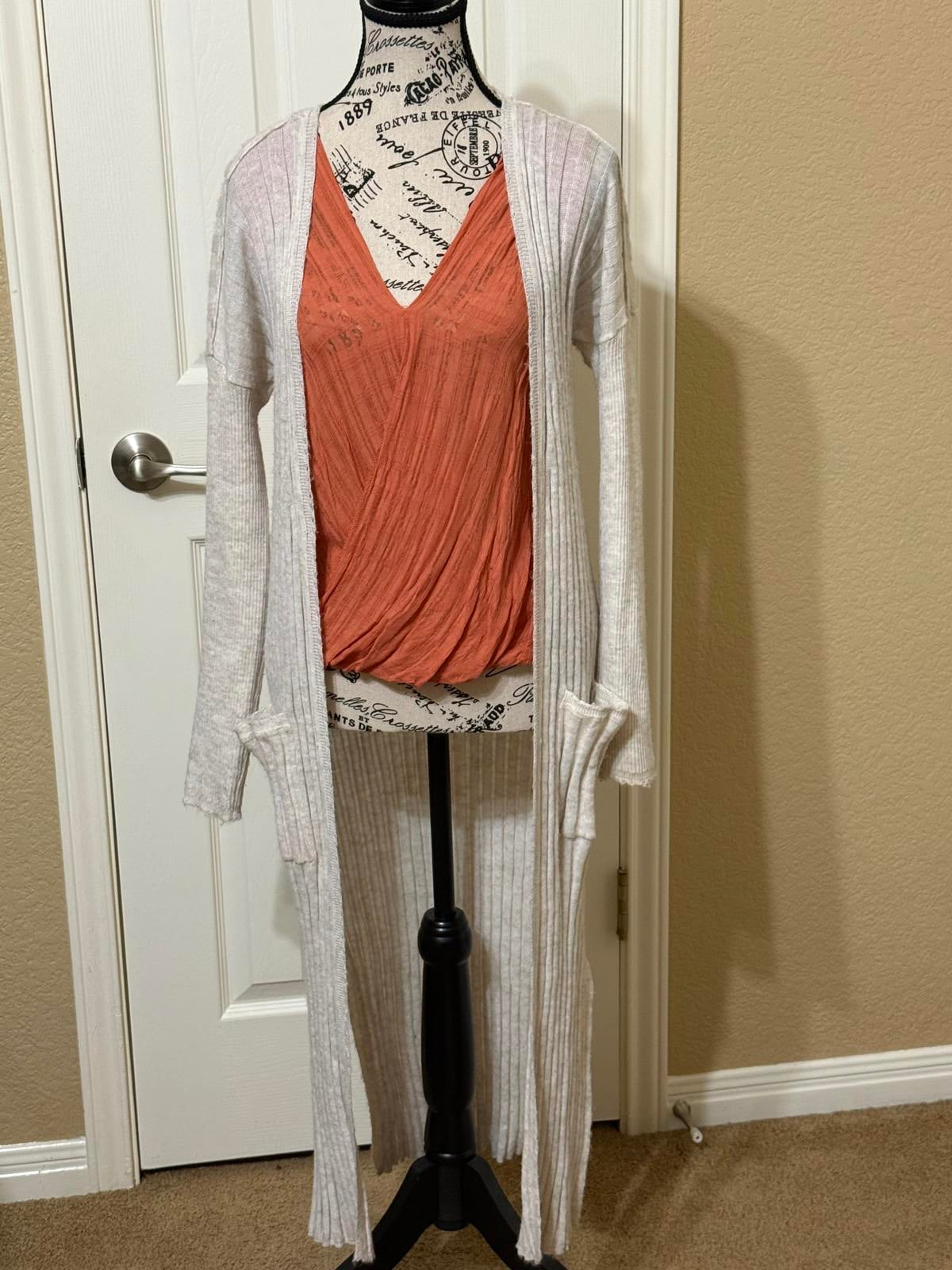 Pilcro Cardigan Duster Size Small