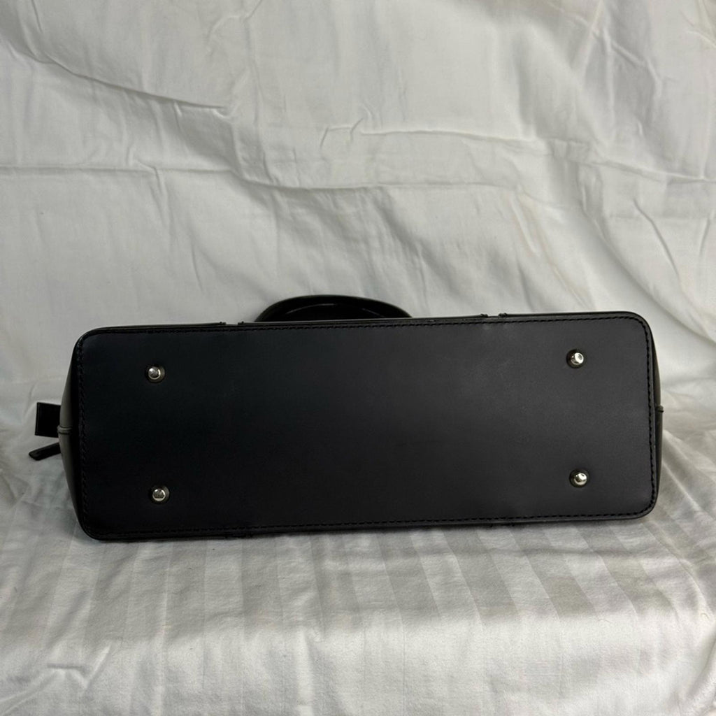 Burberry Black Leather Tote and Wallet Set