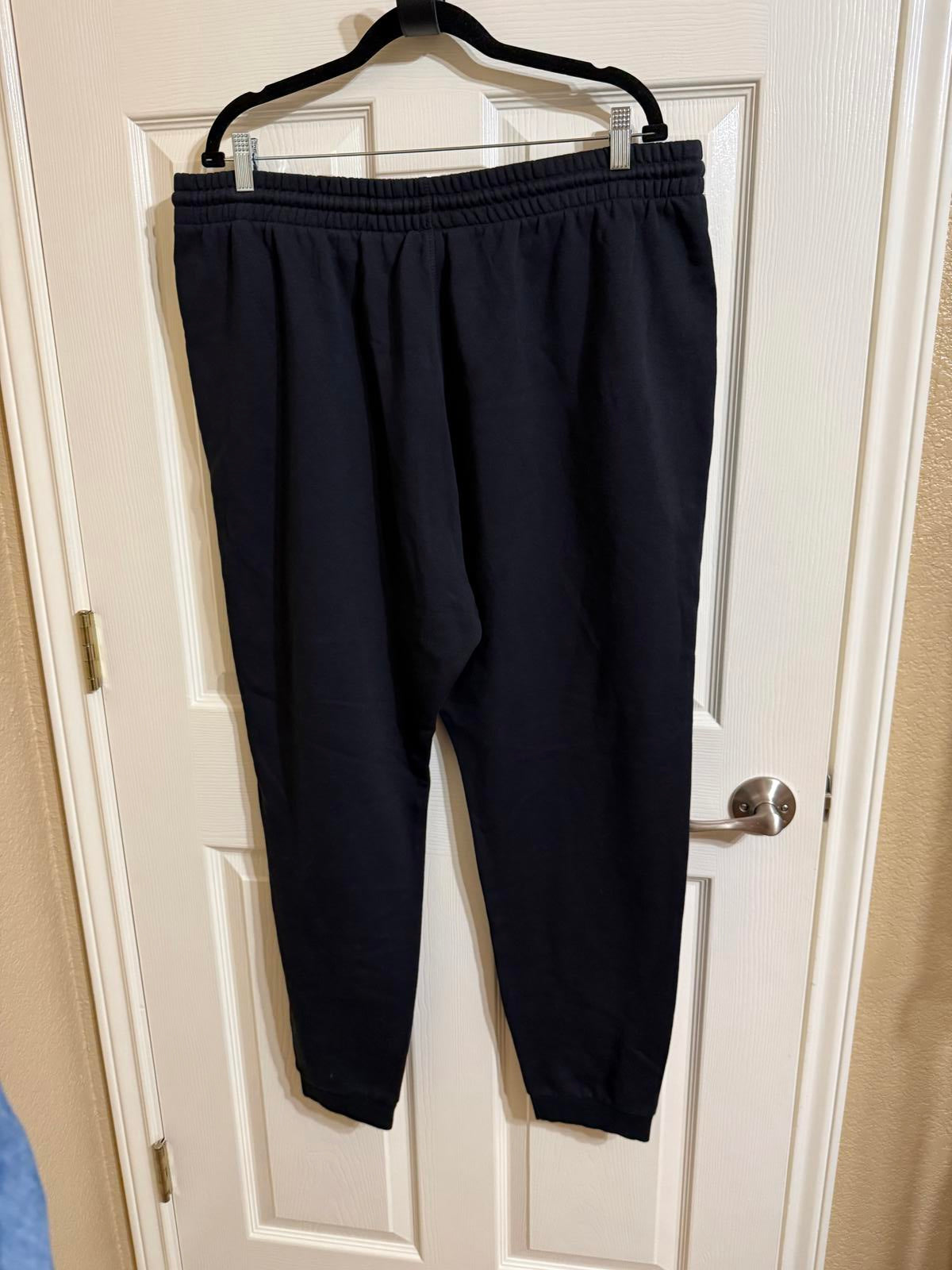 New Reebok Identity Logo Fleece Joggers Size XXL