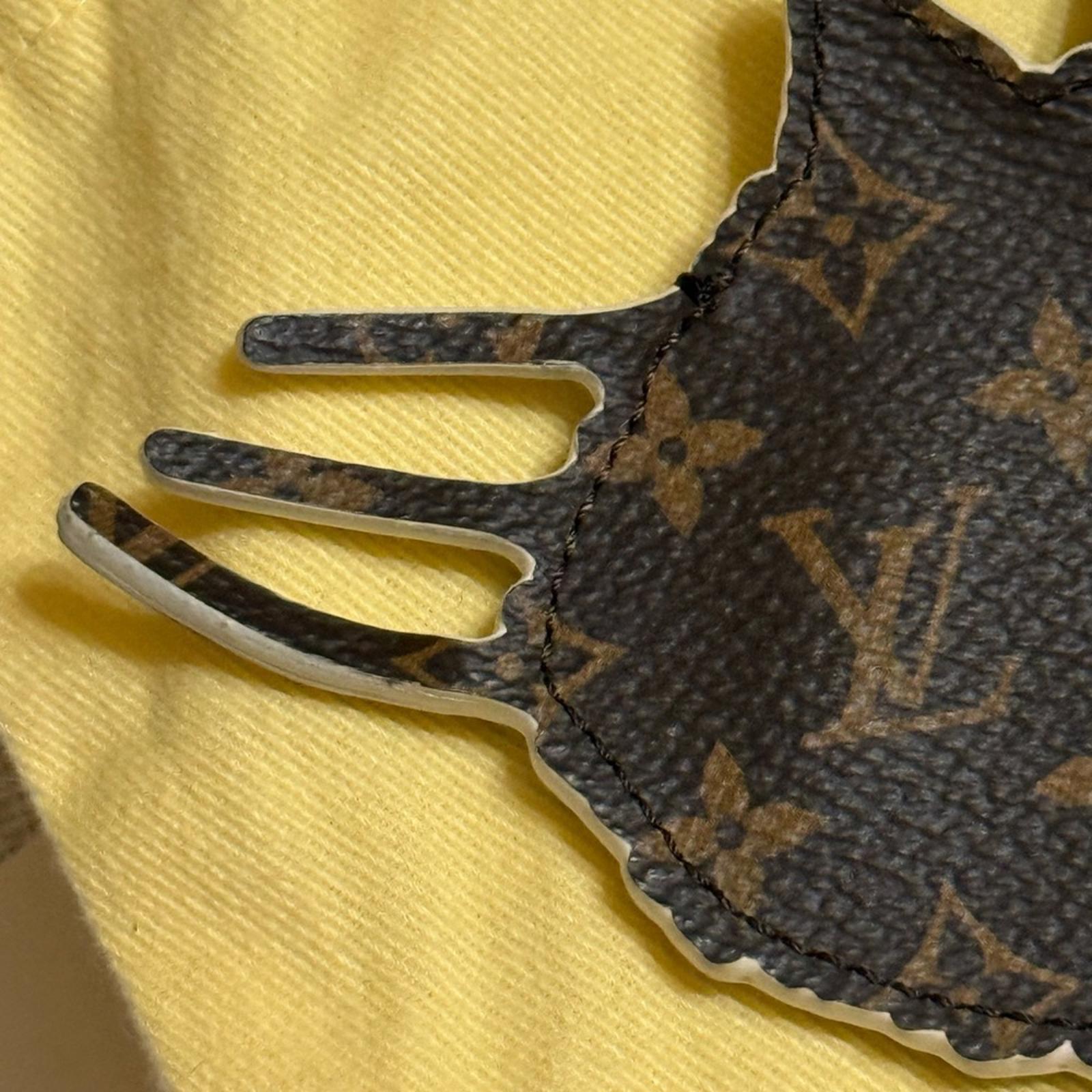 Louis Vuitton Leather Cat Gram by Grace Coddington Bag Charm/Keychain