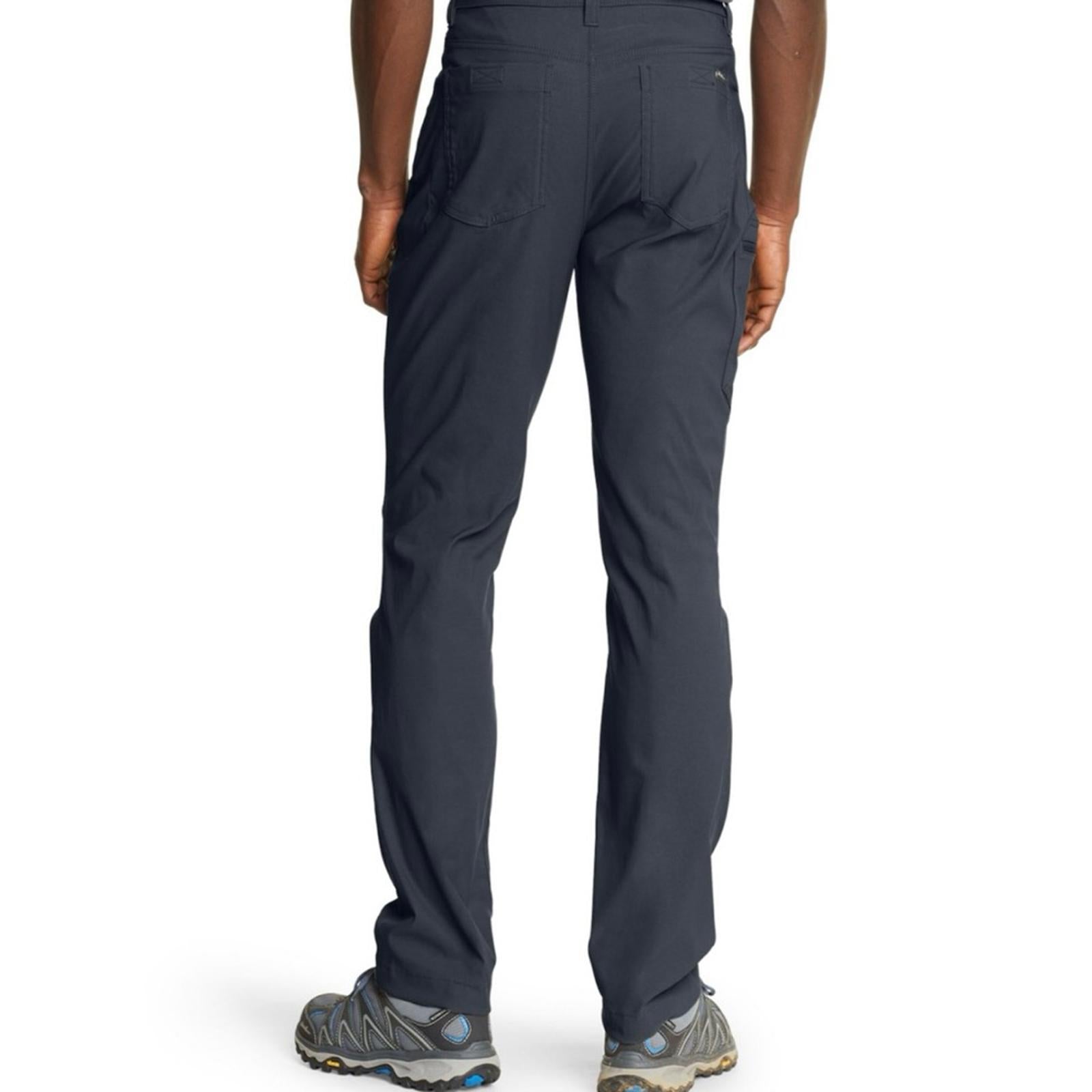 New Eddie Bauer Men's Black Tech Pants