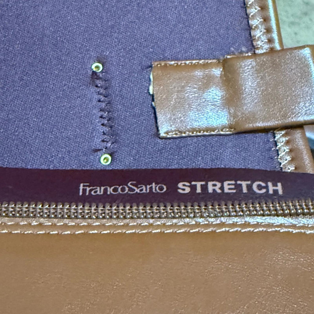 New Franco Sarto Tan Wide Calf Boots