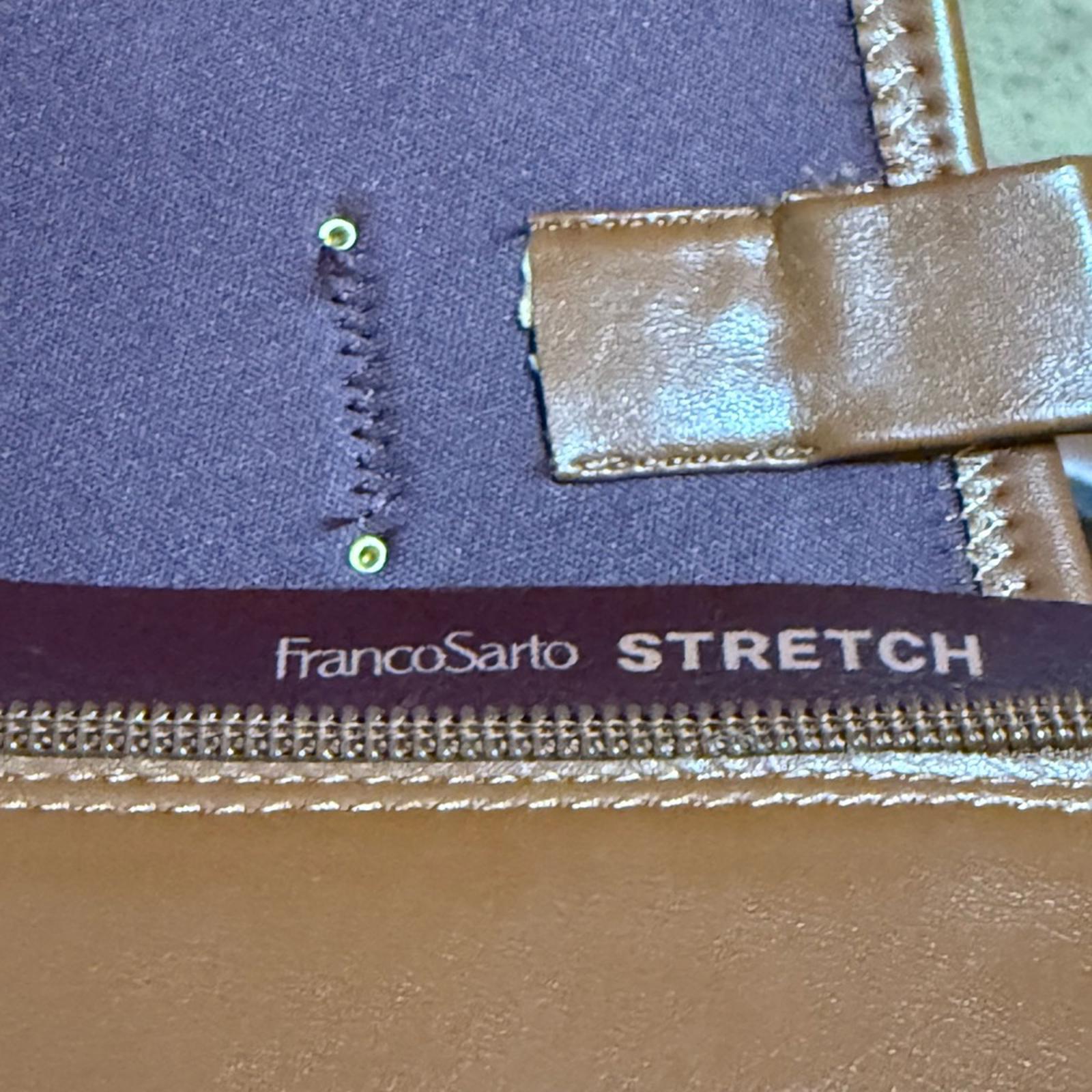 New Franco Sarto Tan Wide Calf Boots