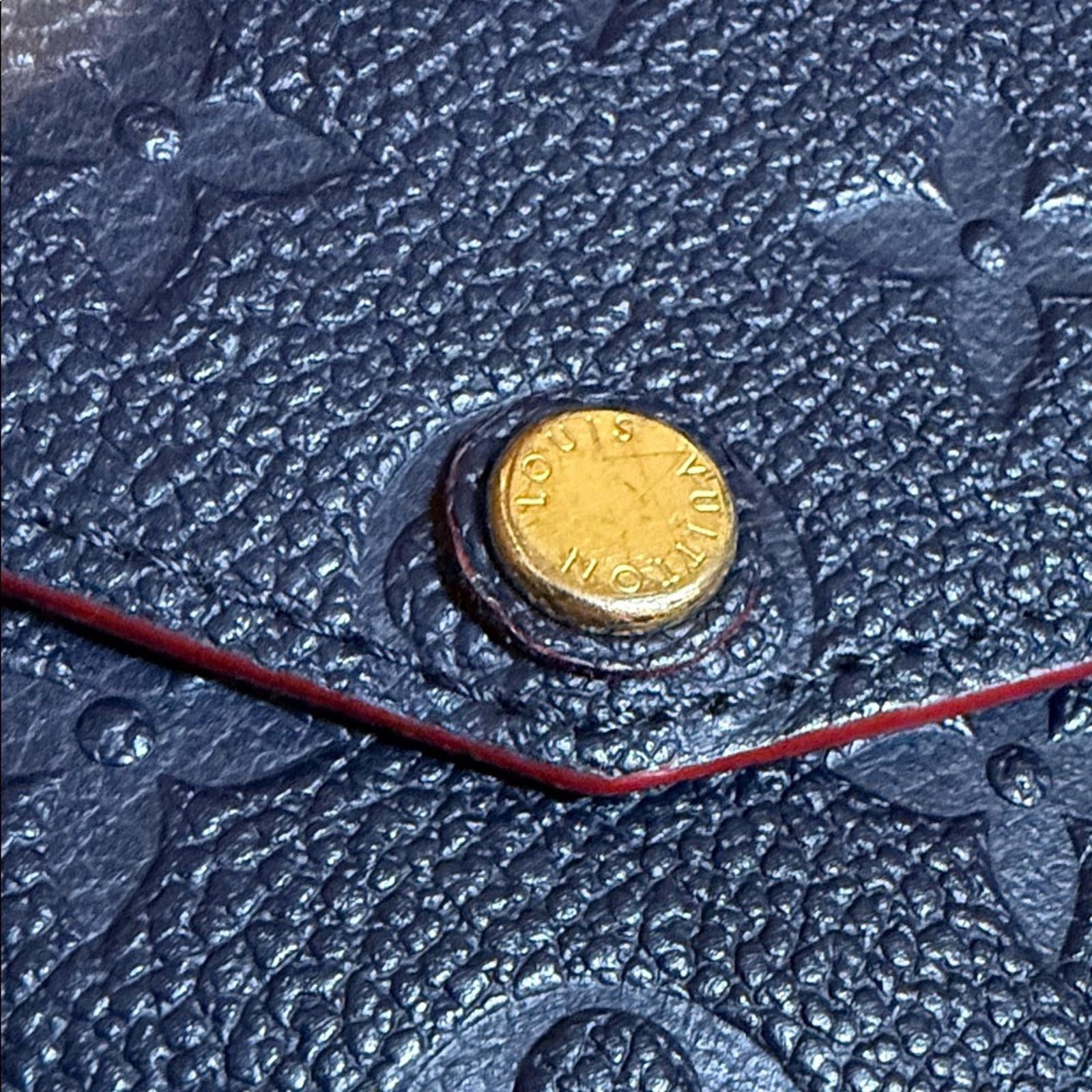 Louis Vuitton Marine Rouge Key Cles/Card Wallet