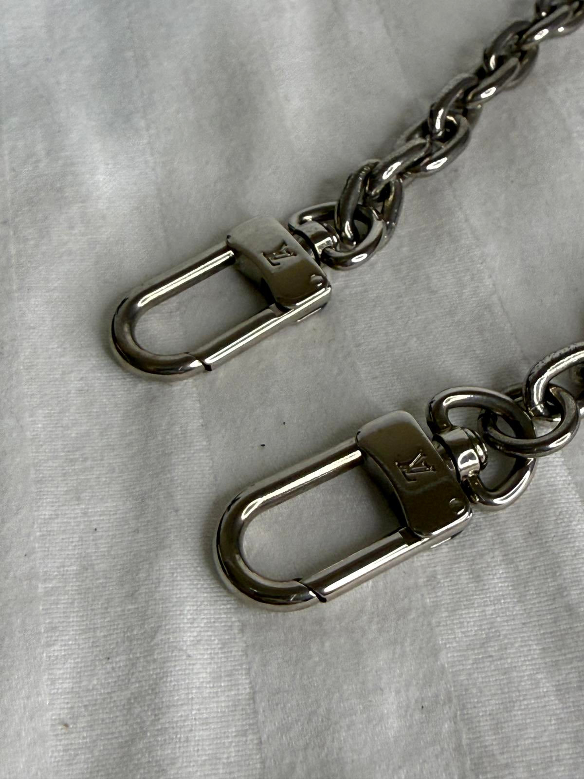 Louis Vuitton Silver Wallet Chain