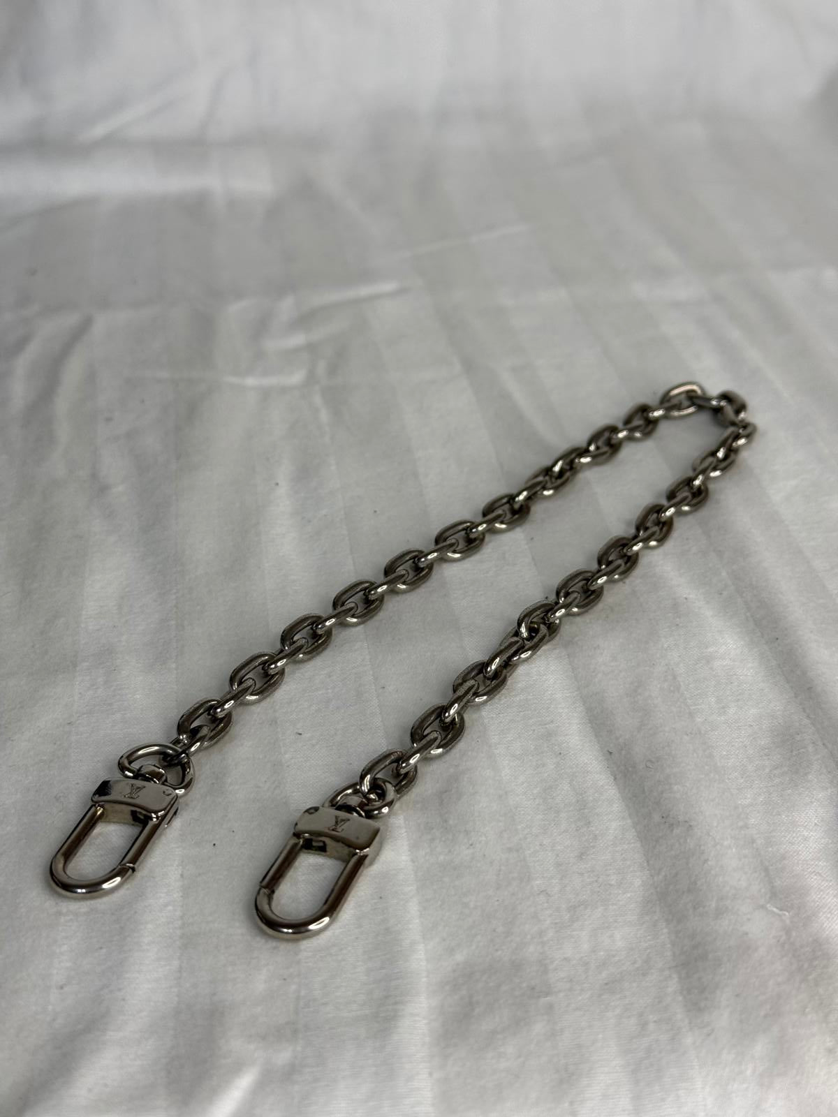 Louis Vuitton Silver Wallet Chain