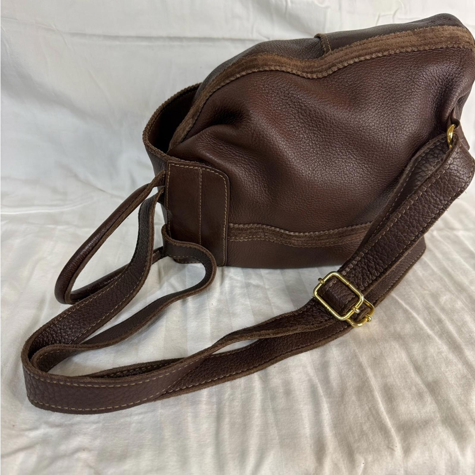 Fendi Rare Dark Brown Leather Mini Backpack