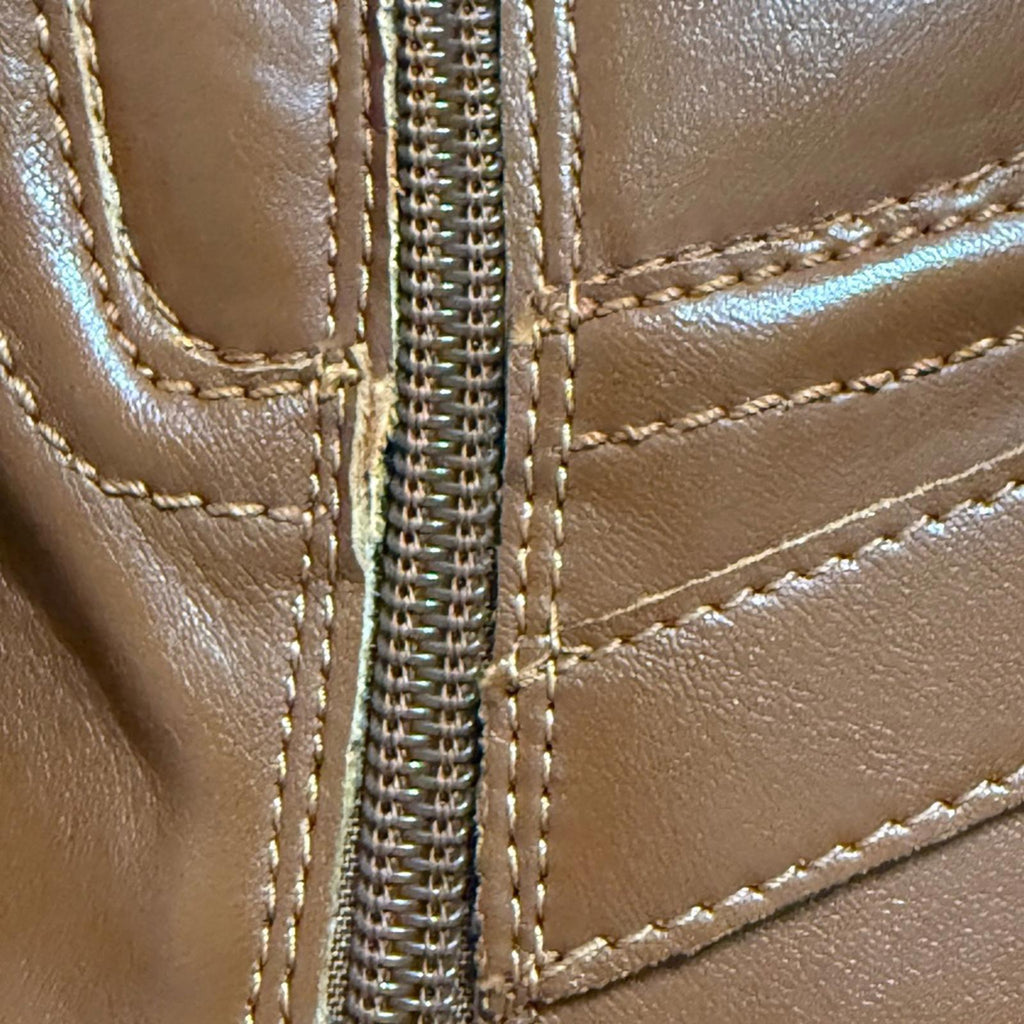 New Franco Sarto Tan Wide Calf Boots