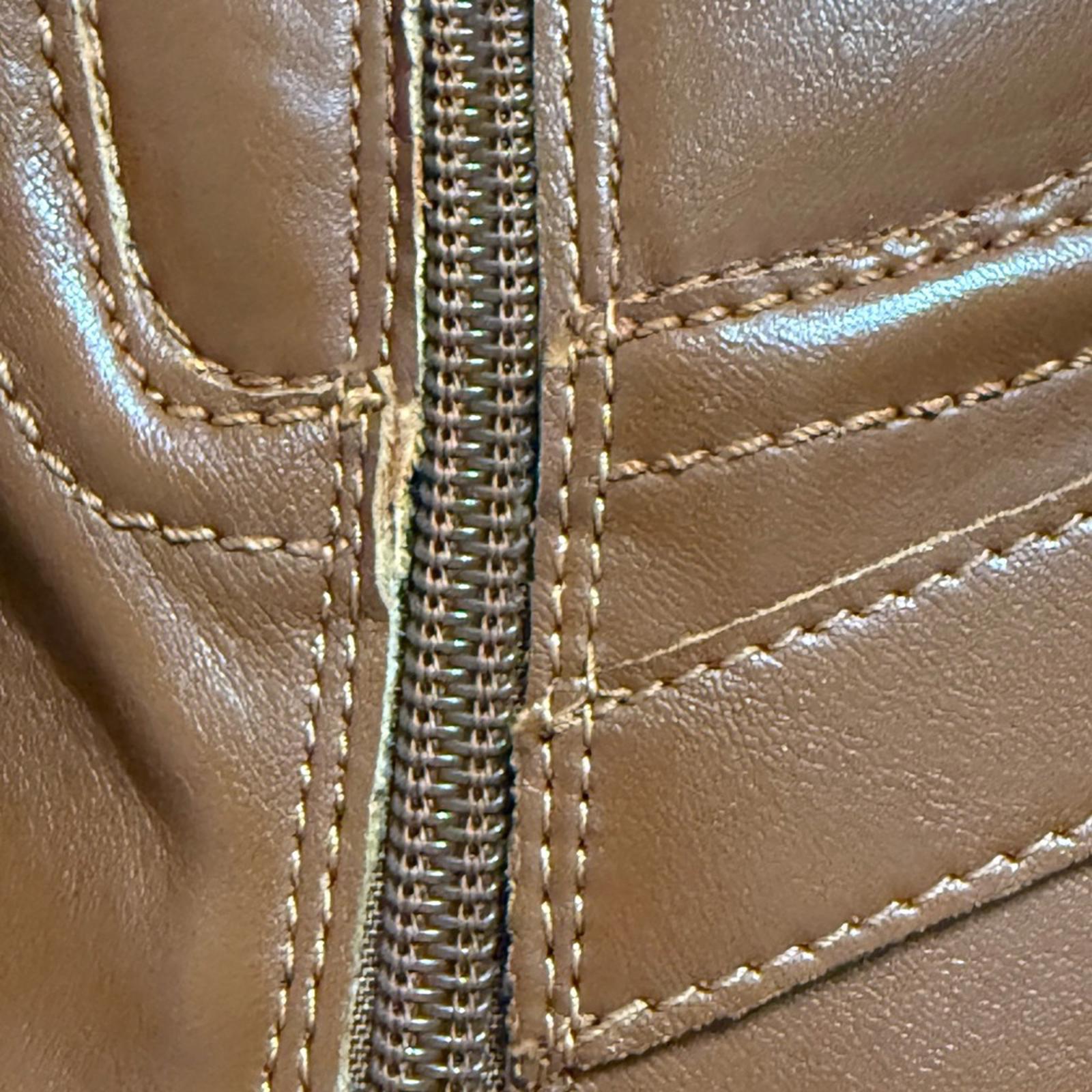 New Franco Sarto Tan Wide Calf Boots