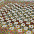 Handmade YoYo Quilt - Multicolor 70x68