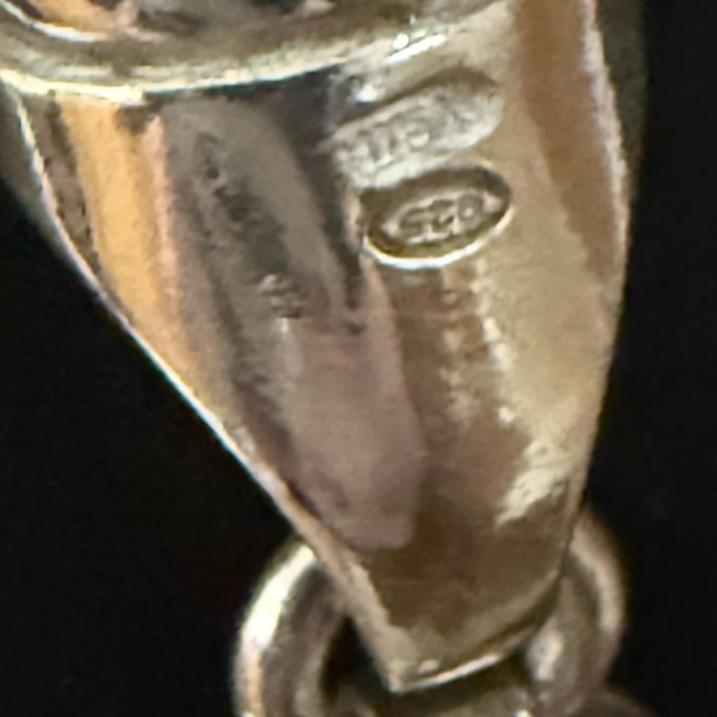 Elegant Sterling Silver Multi Strand Necklace 49.1g