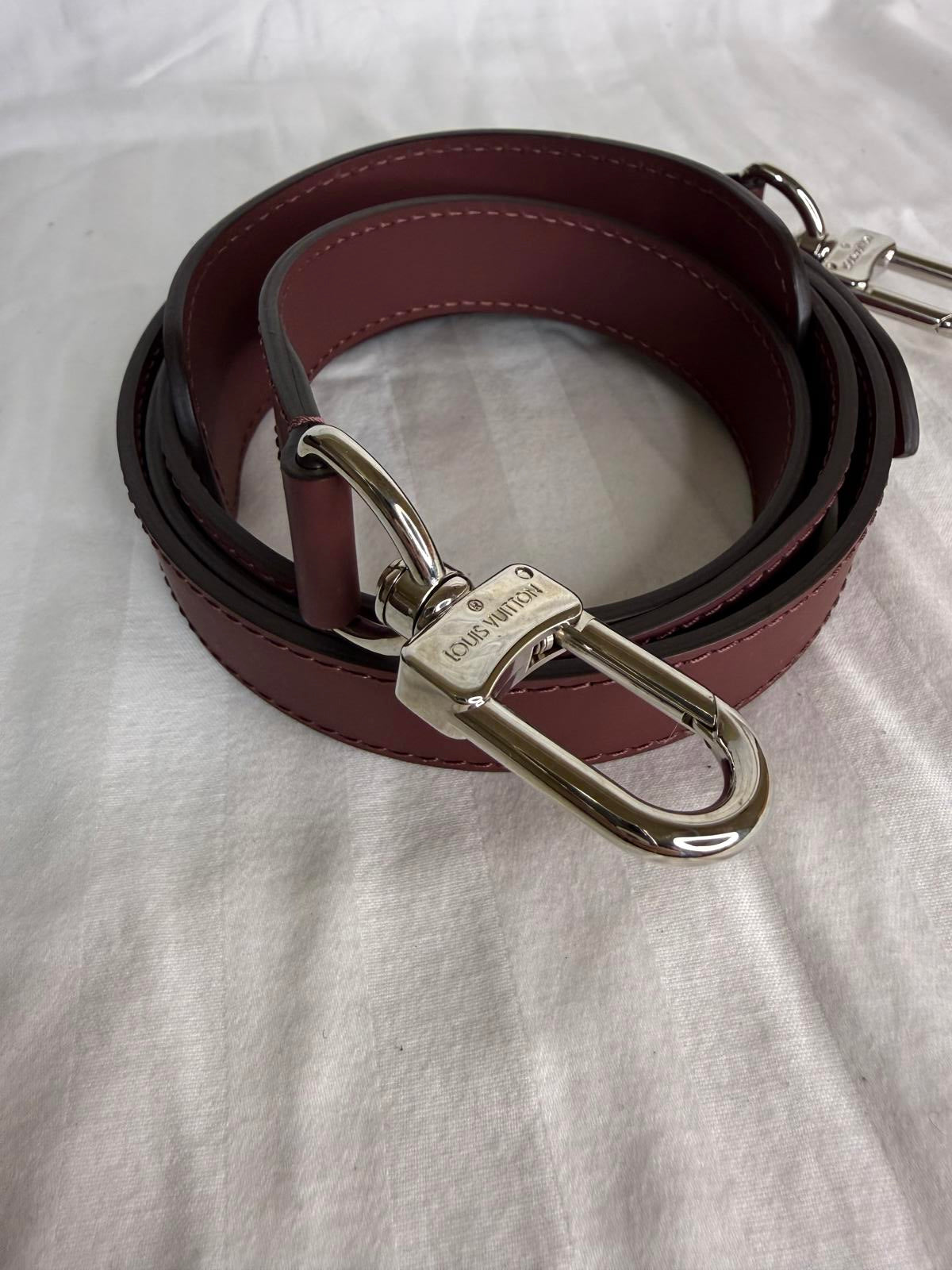 Louis Vuitton Keepall Bandouliere Leather Shoulder Strap