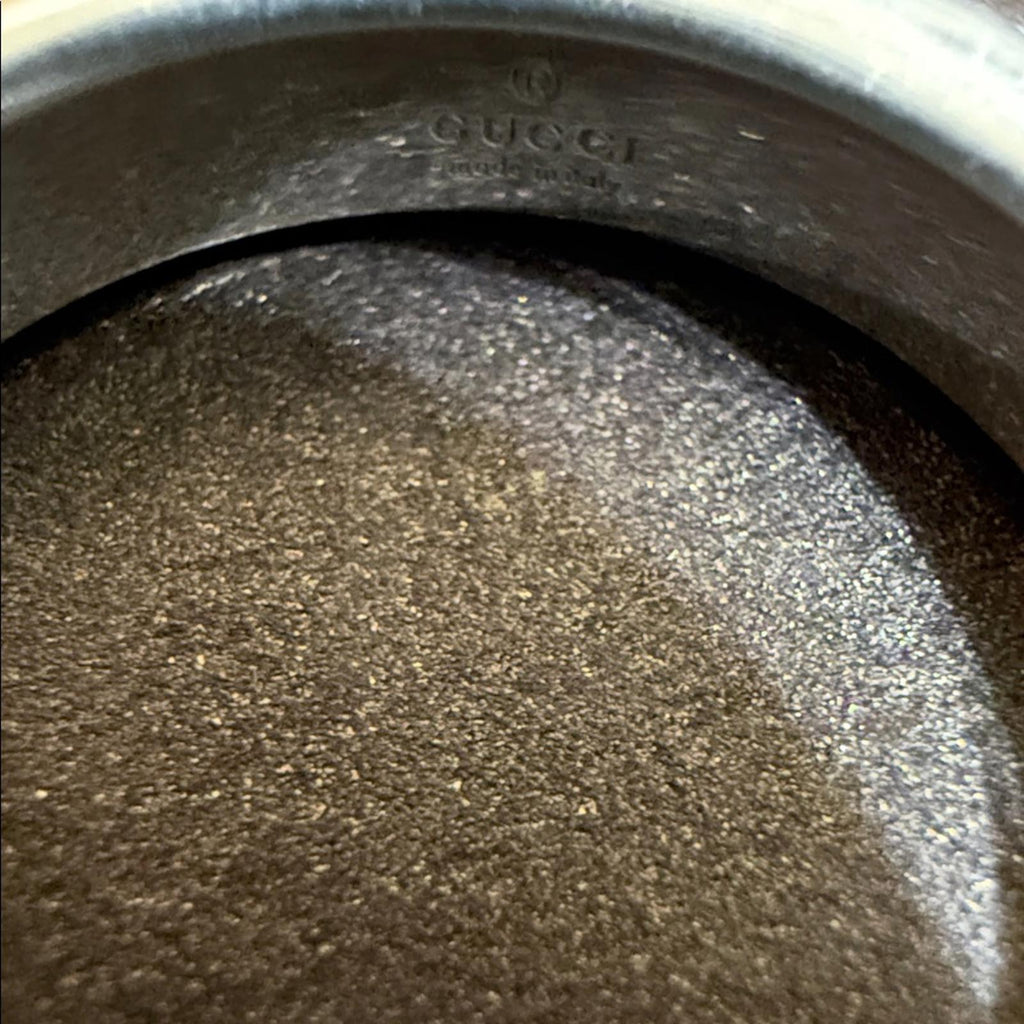 Gucci Women’s 925 Sterling Silver Ring with Gift Box Set Size 5.5