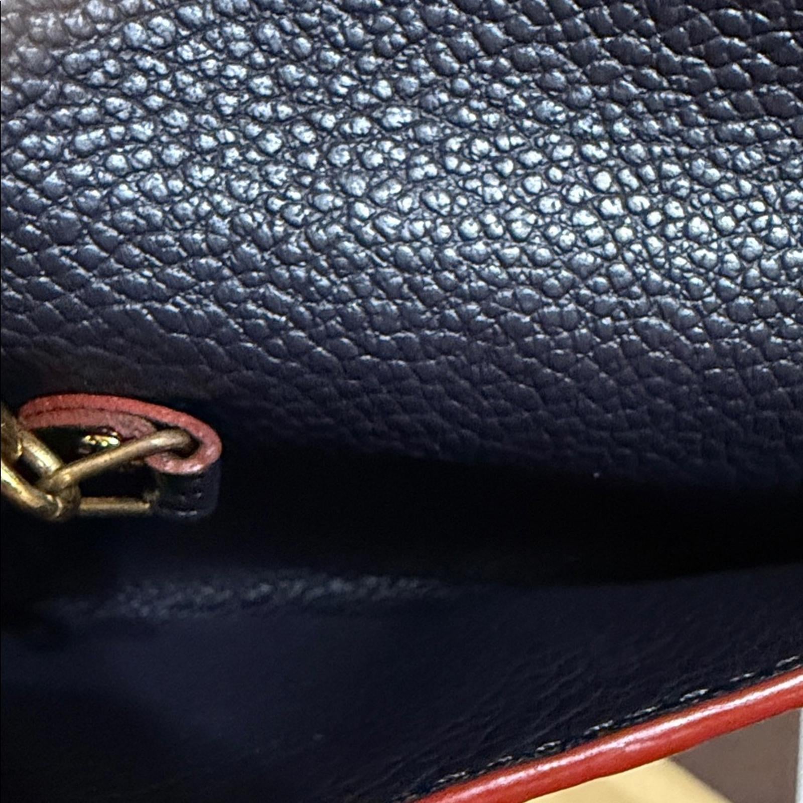 Louis Vuitton Marine Rouge Key Cles/Card Wallet