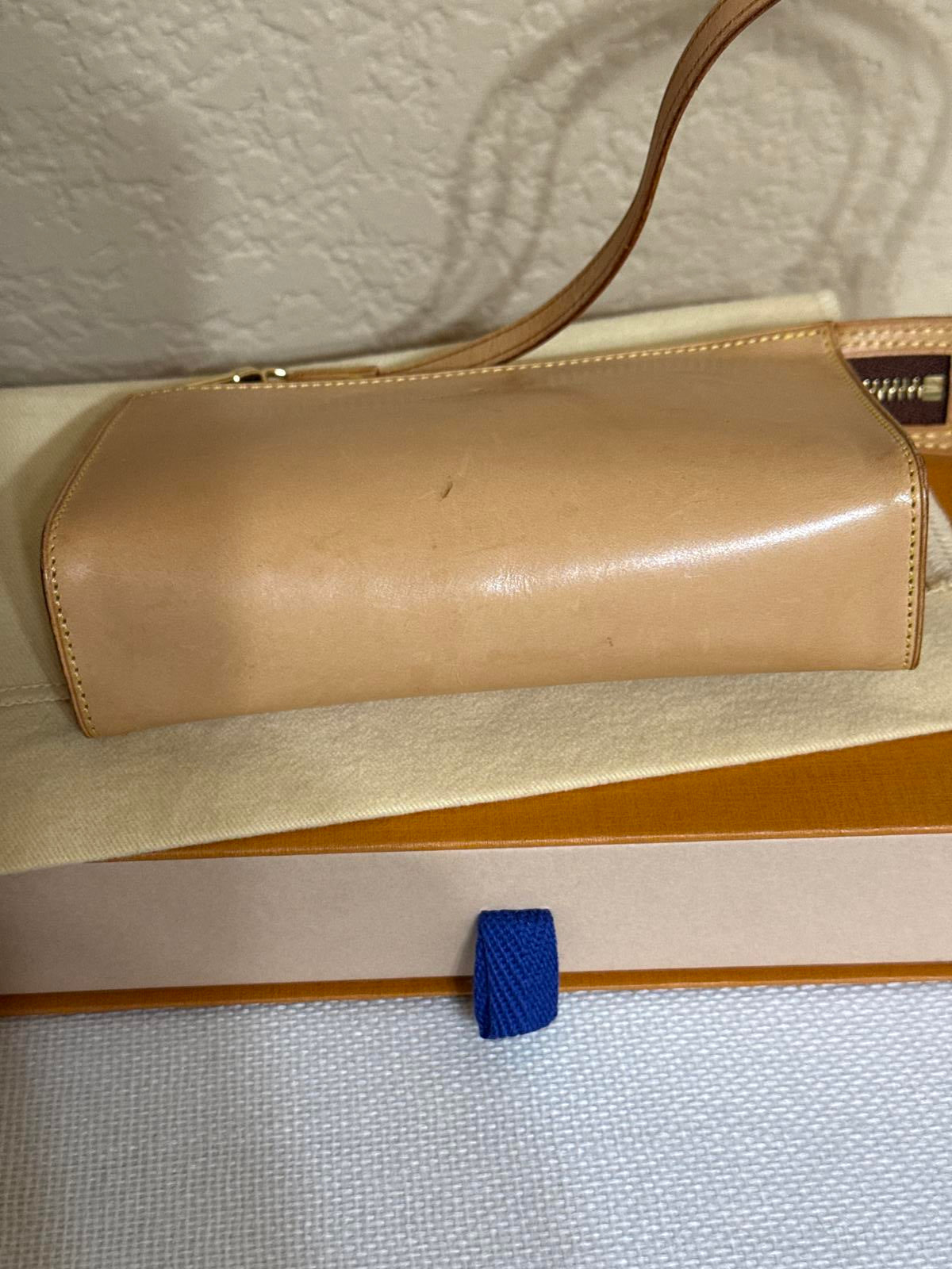 Louis Vuitton Cabas Vechetta Leather Pochette