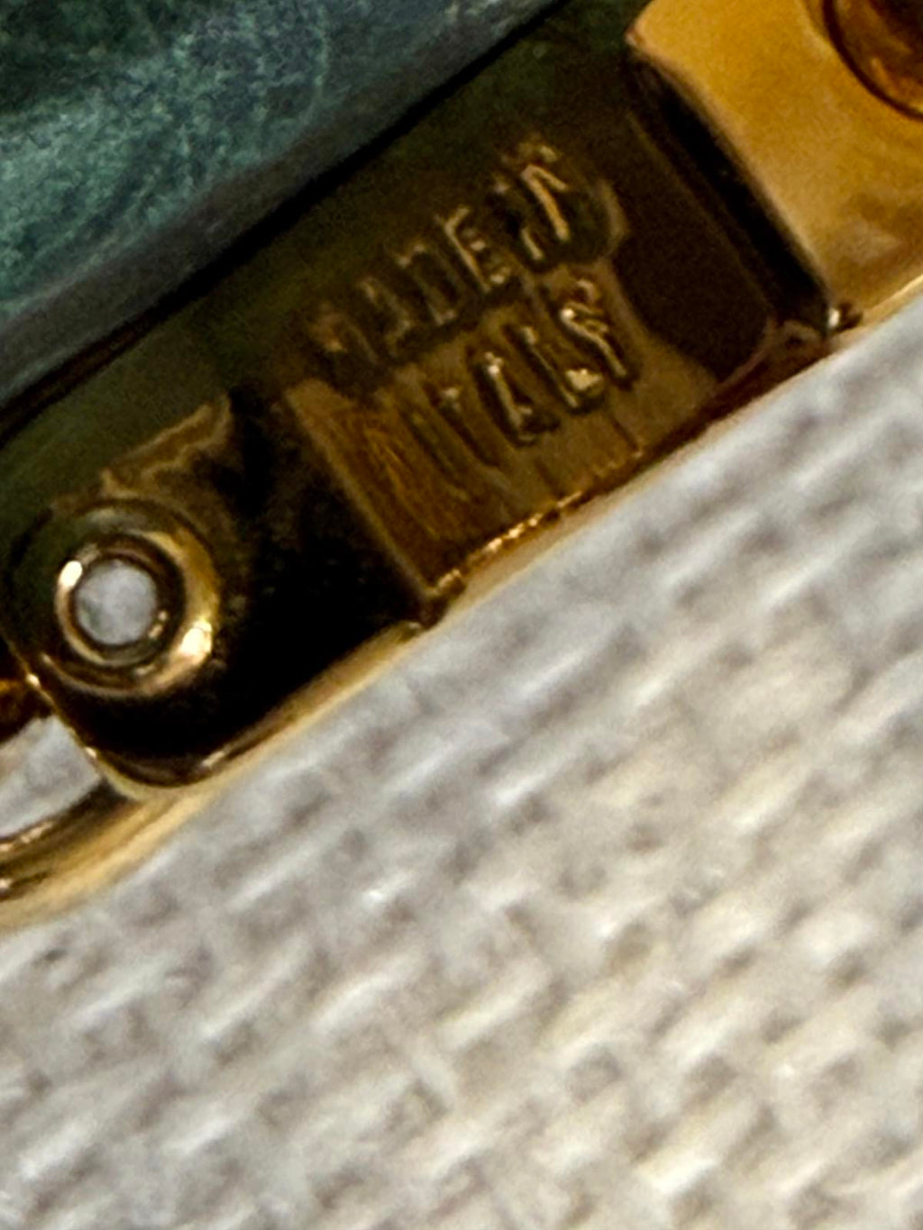 Gucci GG Gold Keychain