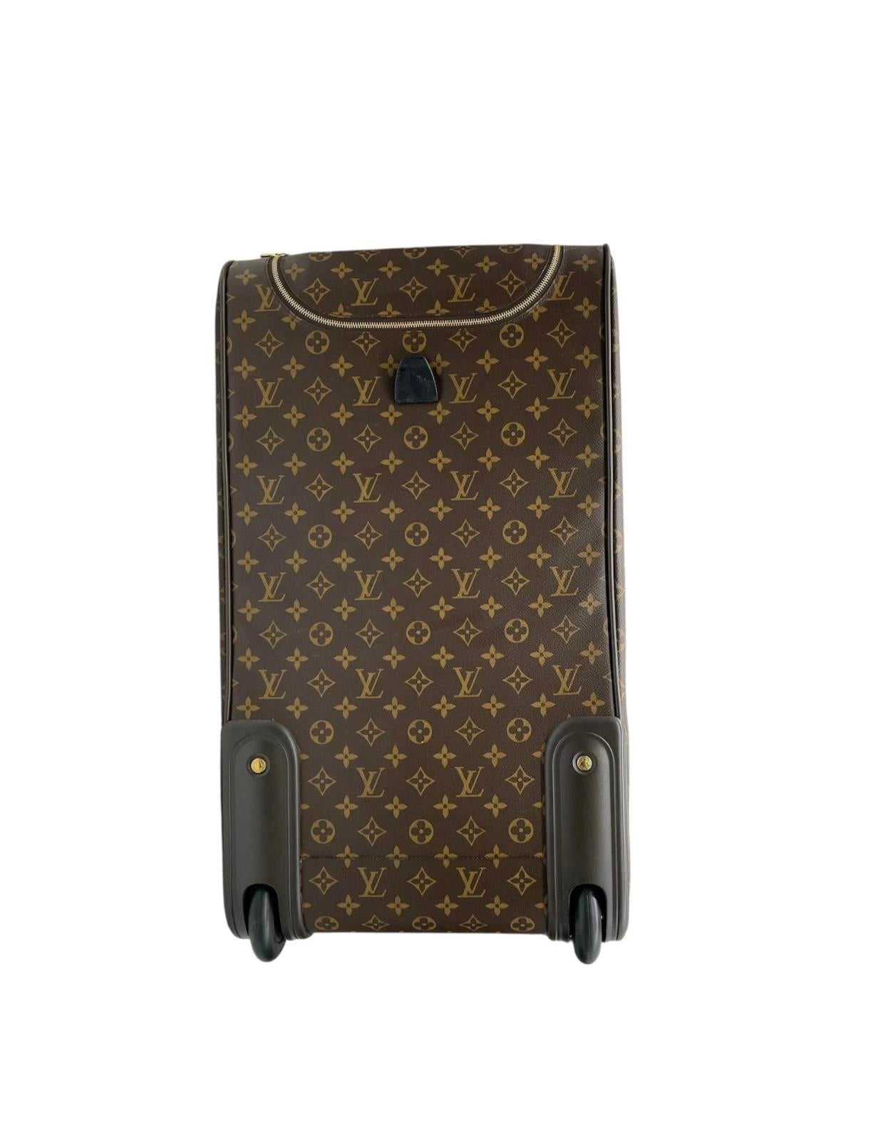 Auth Louis Vuitton Monogram Eole 60 Boston Travel Bag