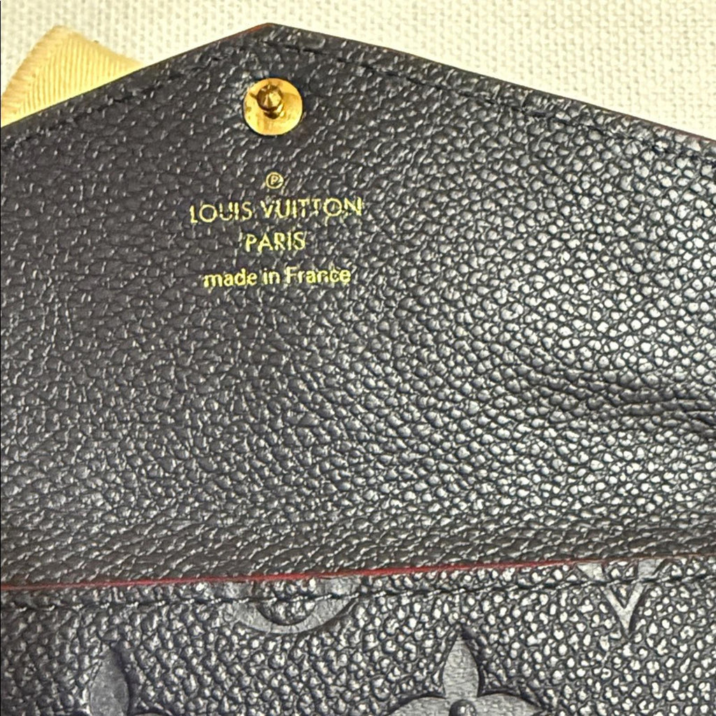 Louis Vuitton Marine Rouge Key Cles/Card Wallet