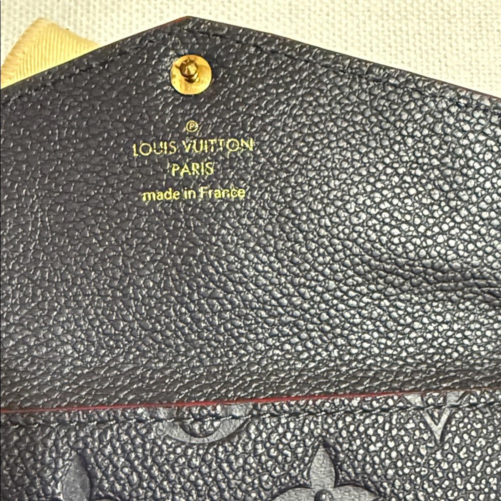 Louis Vuitton Marine Rouge Key Cles/Card Wallet