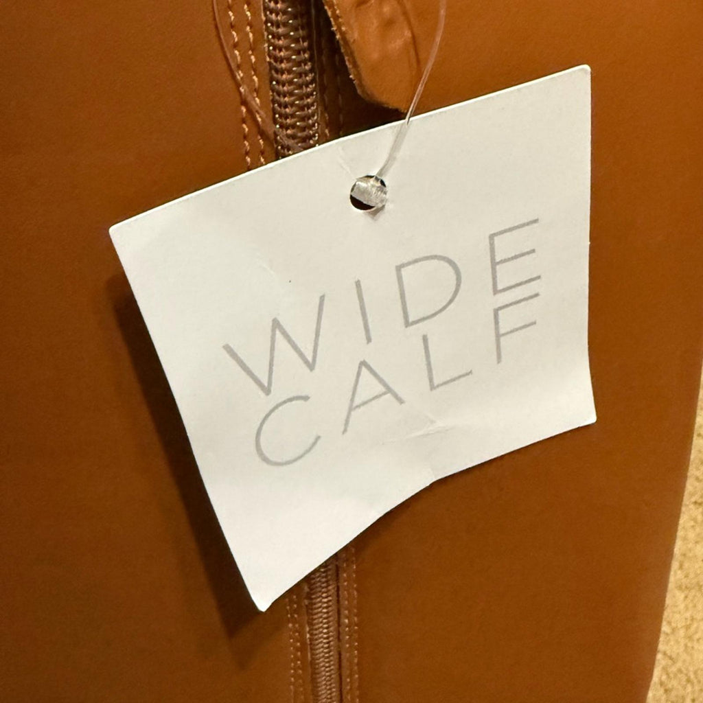 New Franco Sarto Tan Wide Calf Boots