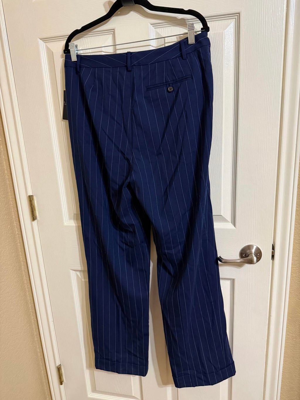 New Lauren Ralph Lauren French Navy Pants Size 12