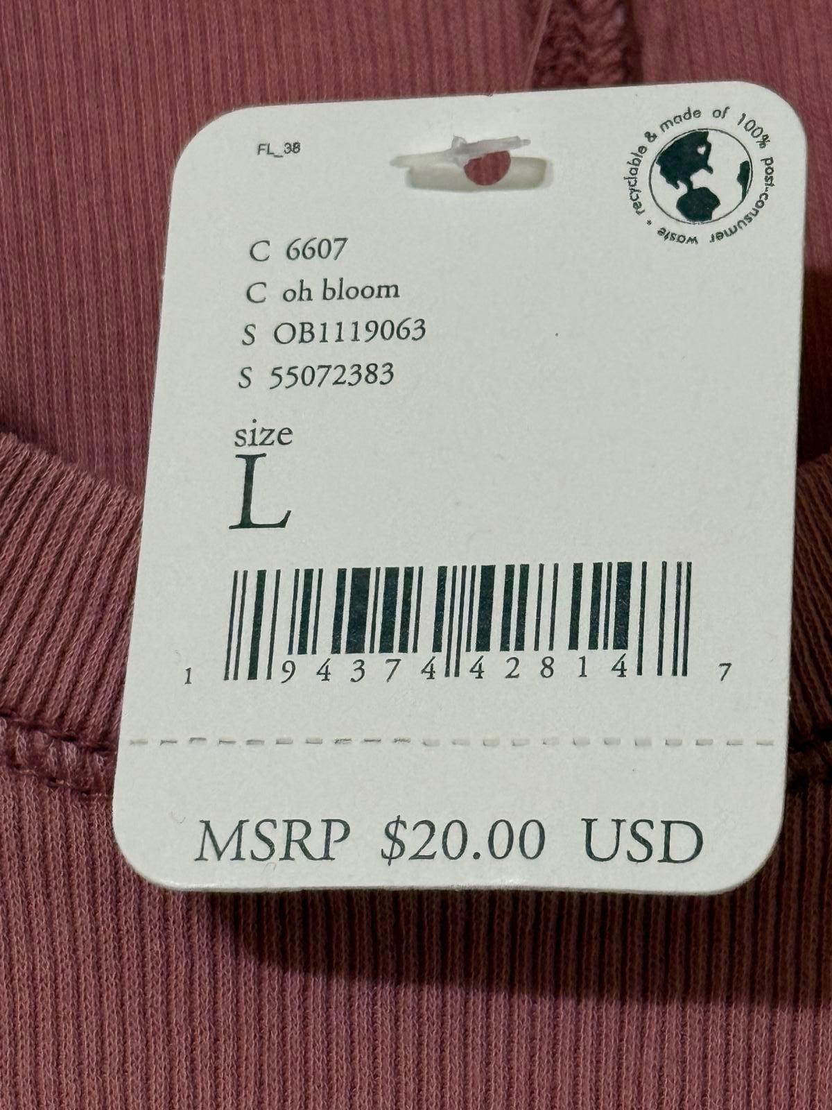 New Free People Tank in Oh Bloom Color Size L