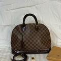 Louis Vuitton Damier Alma MM 2 Way Bag