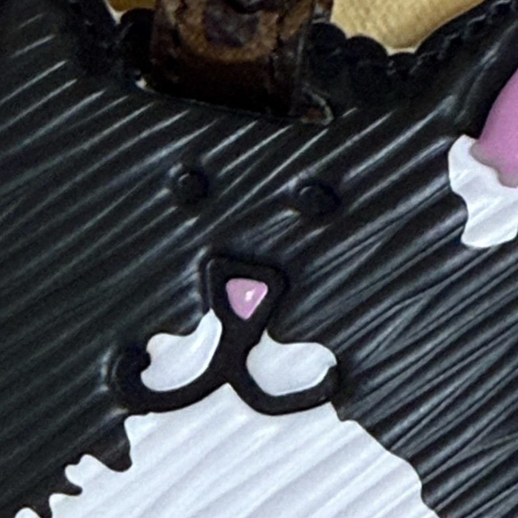 Louis Vuitton Leather Cat Gram by Grace Coddington Bag Charm/Keychain