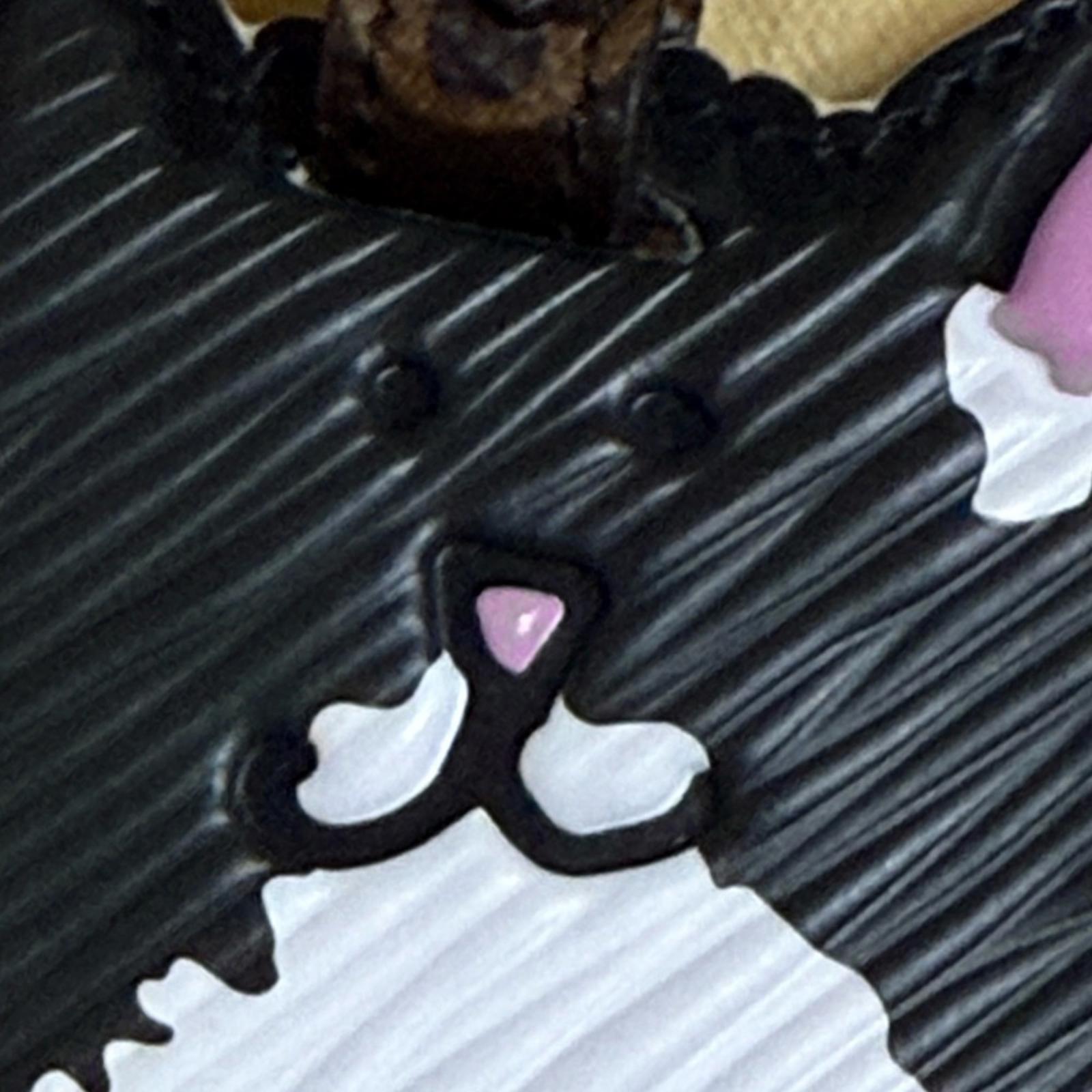 Louis Vuitton Leather Cat Gram by Grace Coddington Bag Charm/Keychain