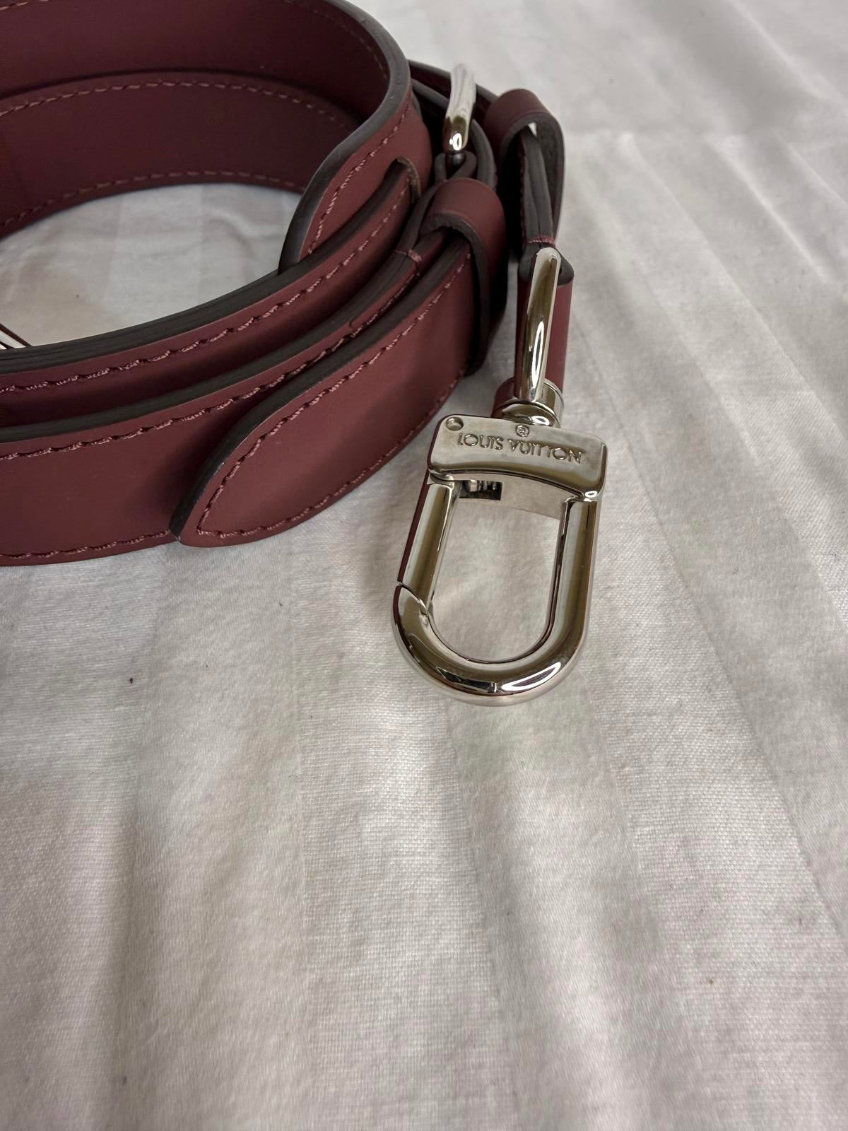 Louis Vuitton Keepall Bandouliere Leather Shoulder Strap