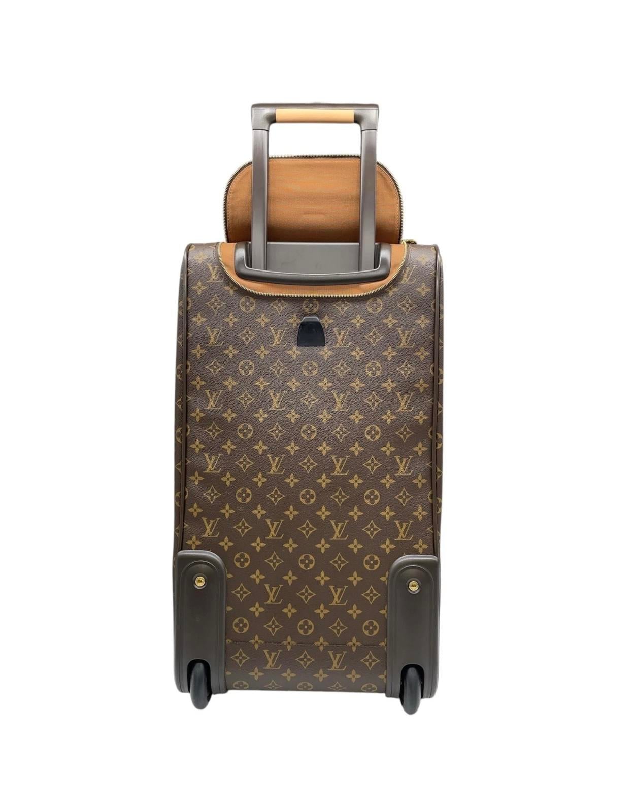Auth Louis Vuitton Monogram Eole 60 Boston Travel Bag