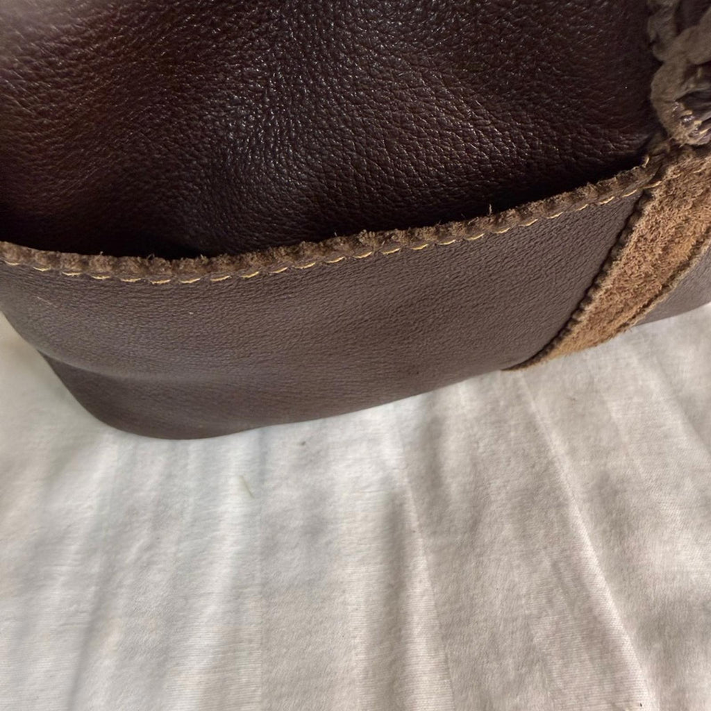 Fendi Rare Dark Brown Leather Mini Backpack
