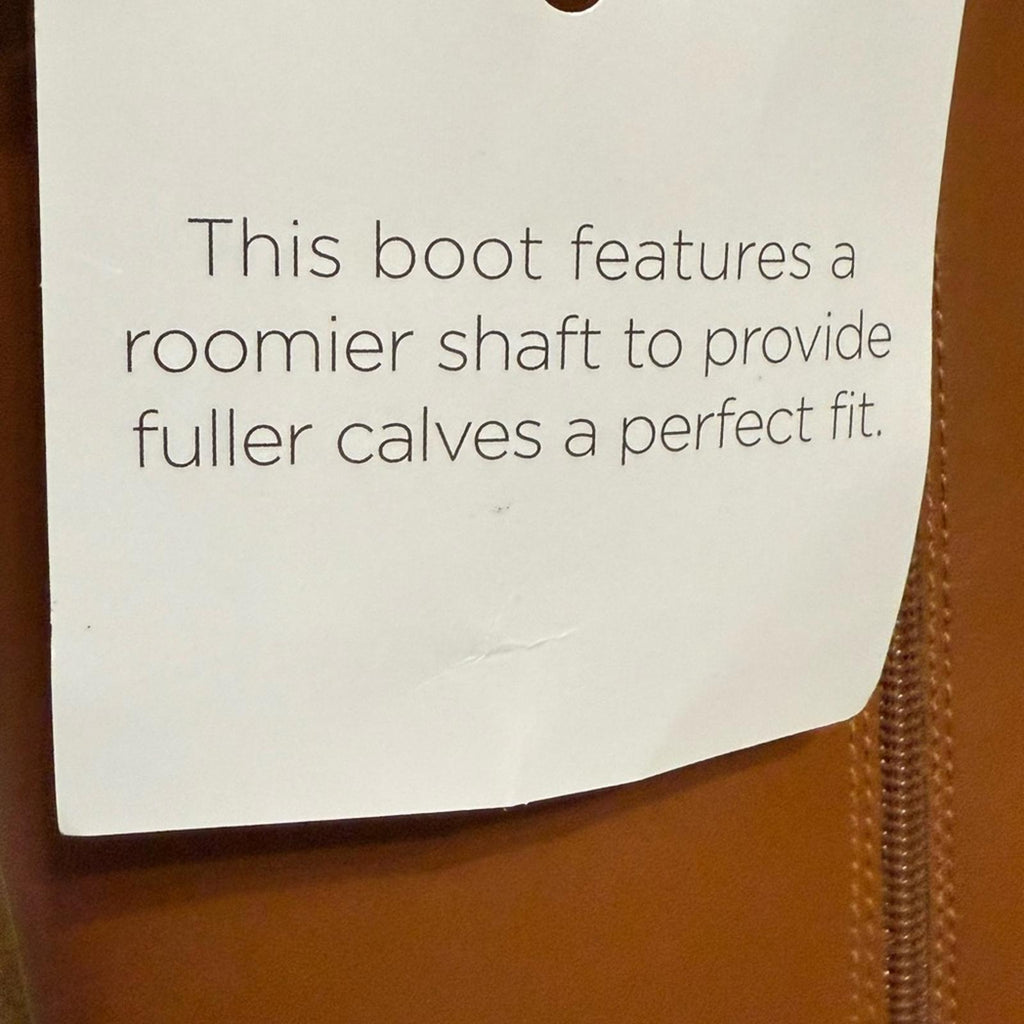 New Franco Sarto Tan Wide Calf Boots