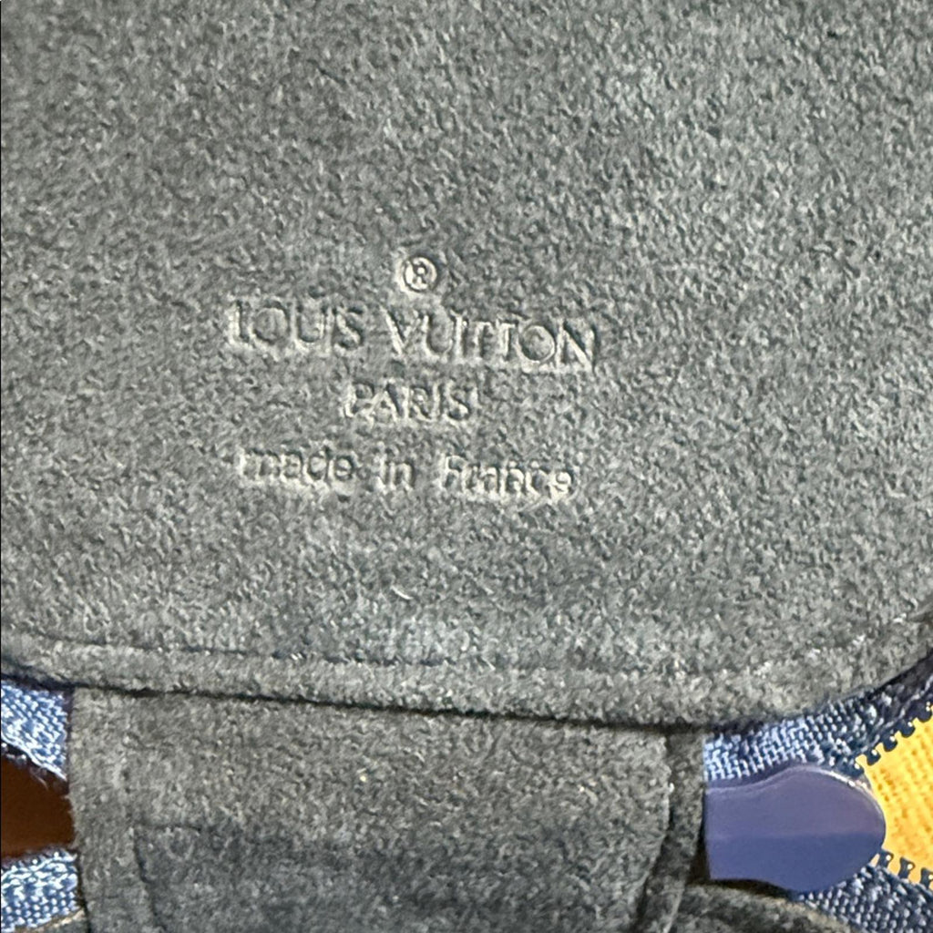 Louis Vuitton Large Blue Epi Leather Jewelry Case