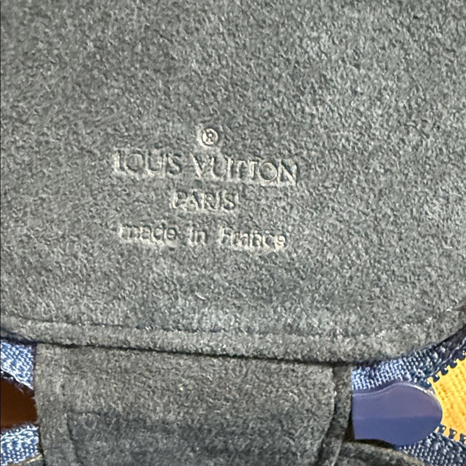 Louis Vuitton Large Blue Epi Leather Jewelry Case