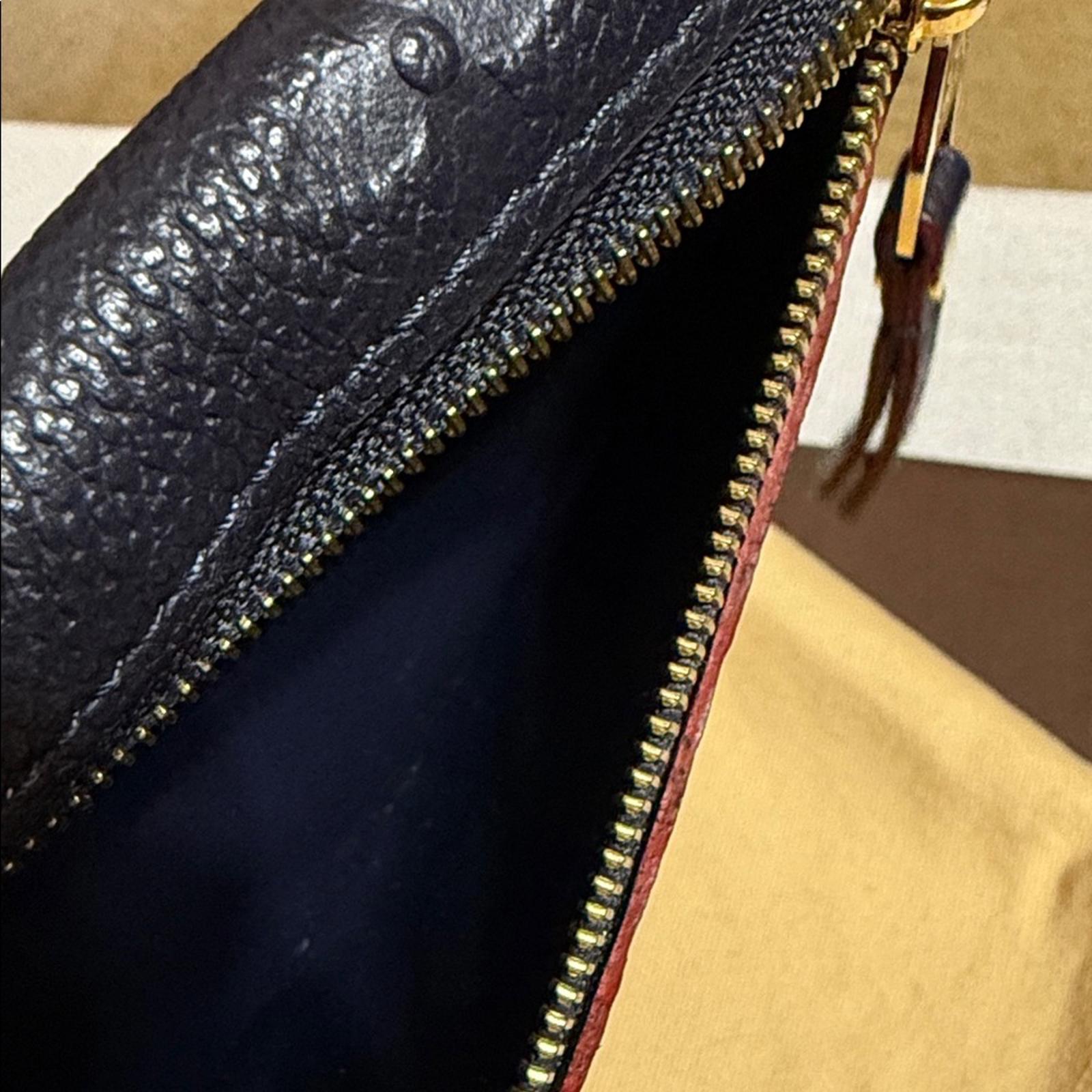 Louis Vuitton Marine Rouge Key Cles/Card Wallet