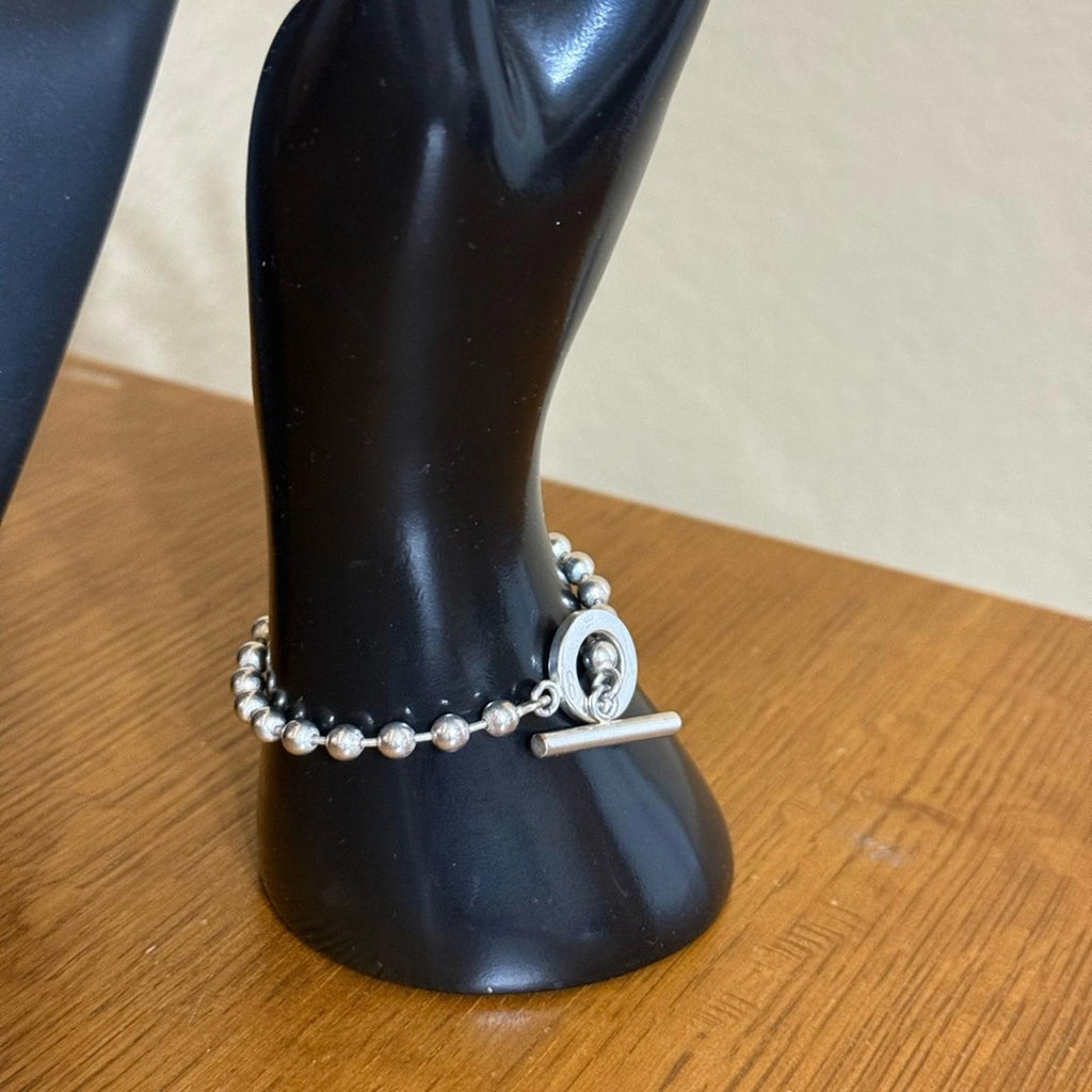 Gucci Silver Beaded Bracelet