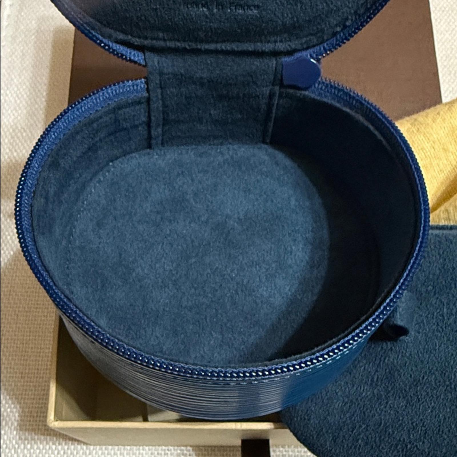 Louis Vuitton Large Blue Epi Leather Jewelry Case