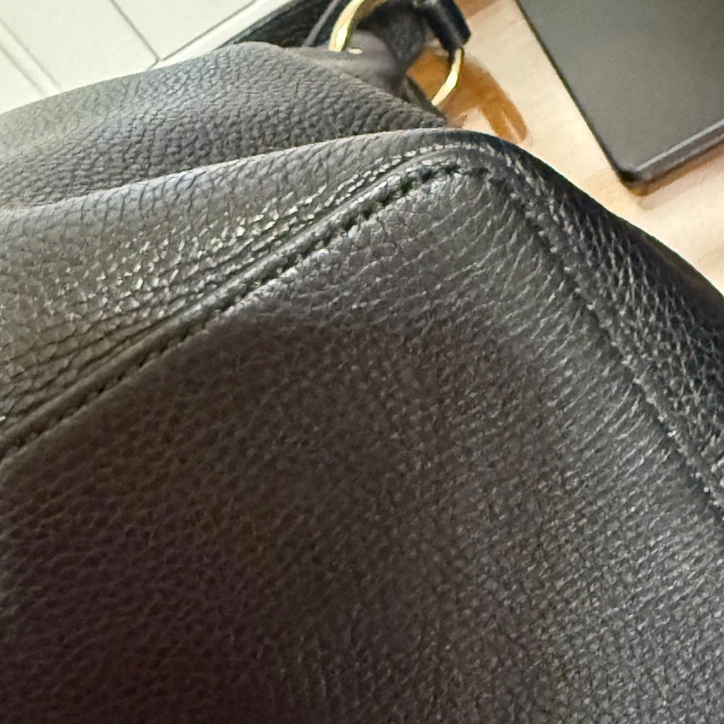 Gucci Black Soho 2 Way Leather Hobo Bag with Tassel