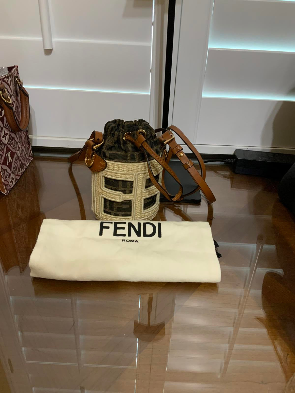 Fendi Nano Step Out Bucket Bag