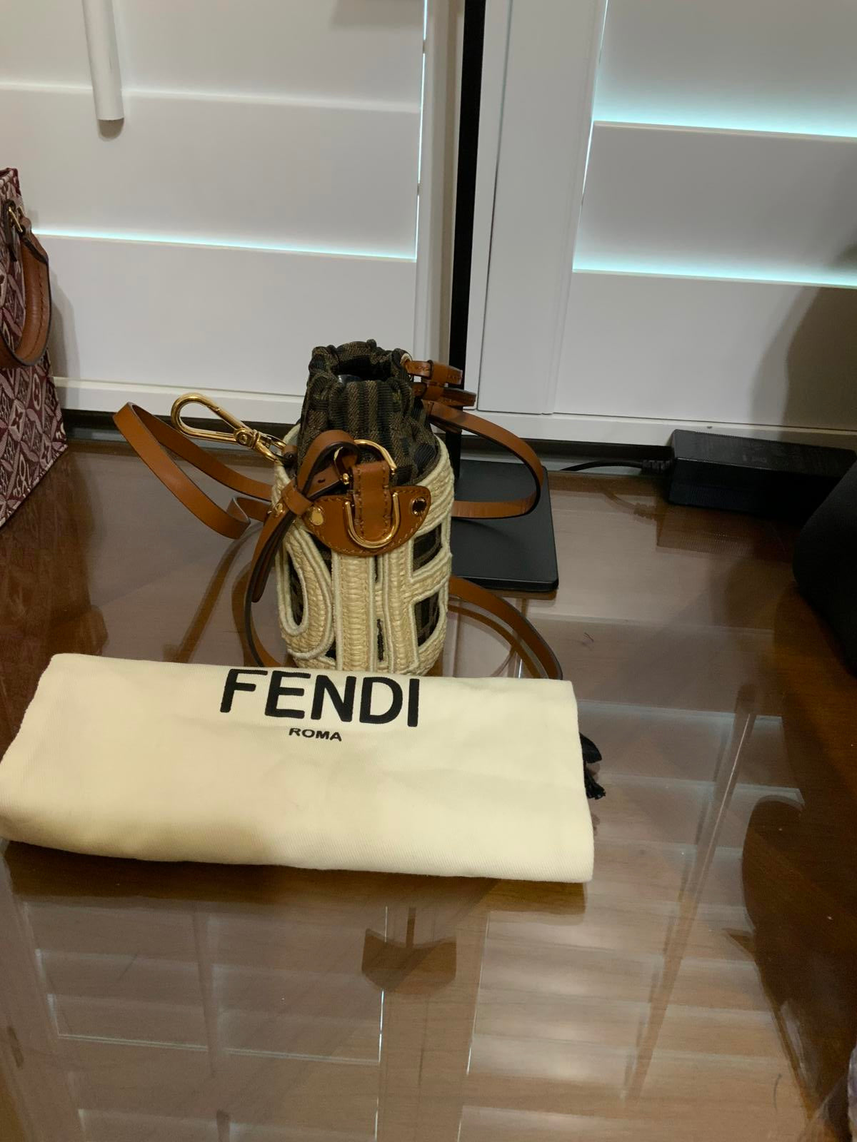 Fendi Nano Step Out Bucket Bag